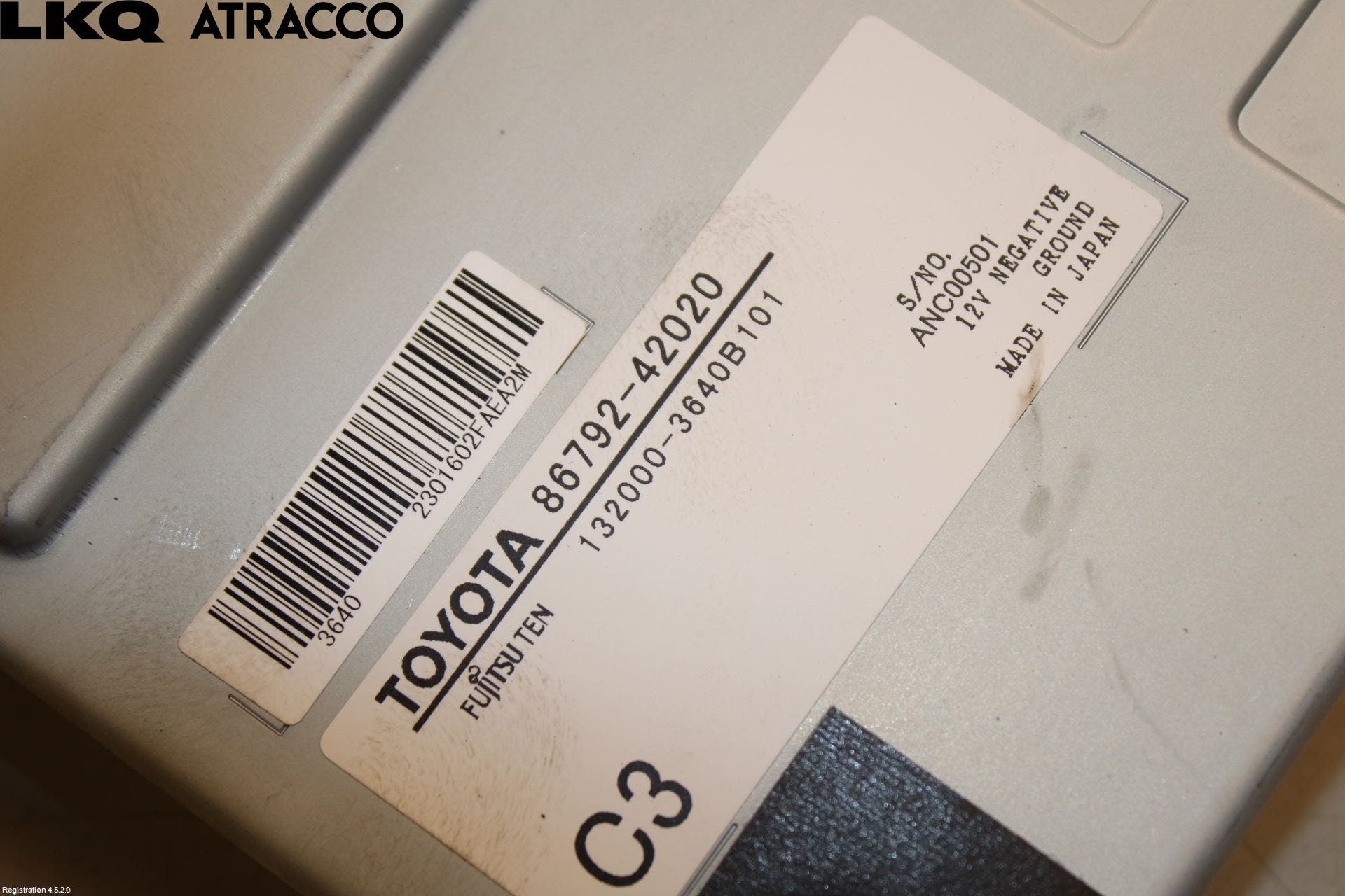 Toyota RAV4 13-18 Styreenhet Parkering