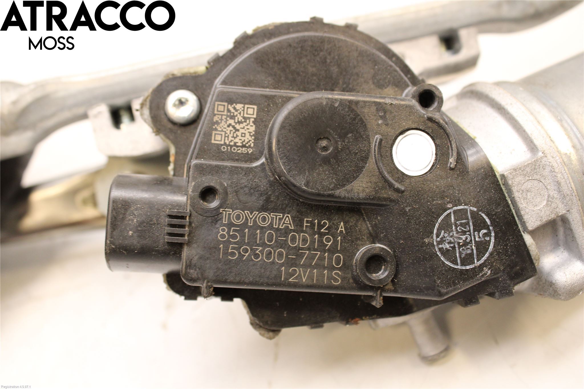 Toyota YARIS XP130 15-20 Viskermotor Frontrute