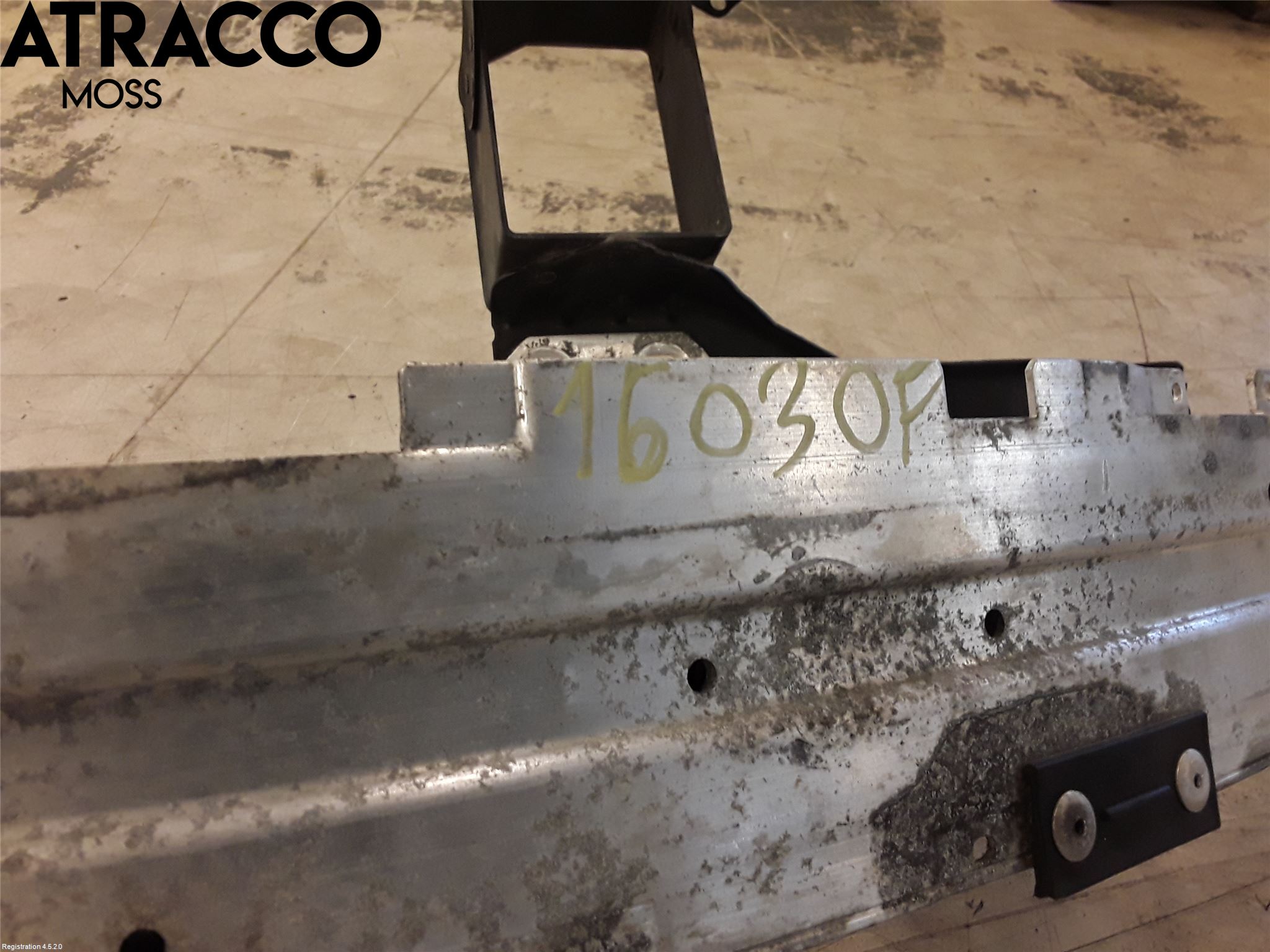 BMW 5 E60/61 Sed/Tou 02-10 Støtfanger Foran Bjelke