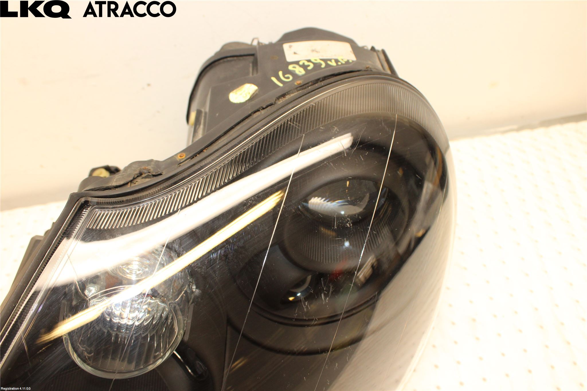 Porsche CAYENNE 03- Frontlykt Venstre