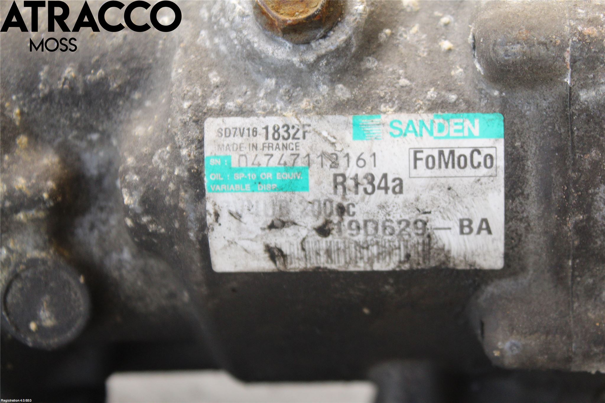 Ford TRANSIT    06-13 Varme Ac Kompressor