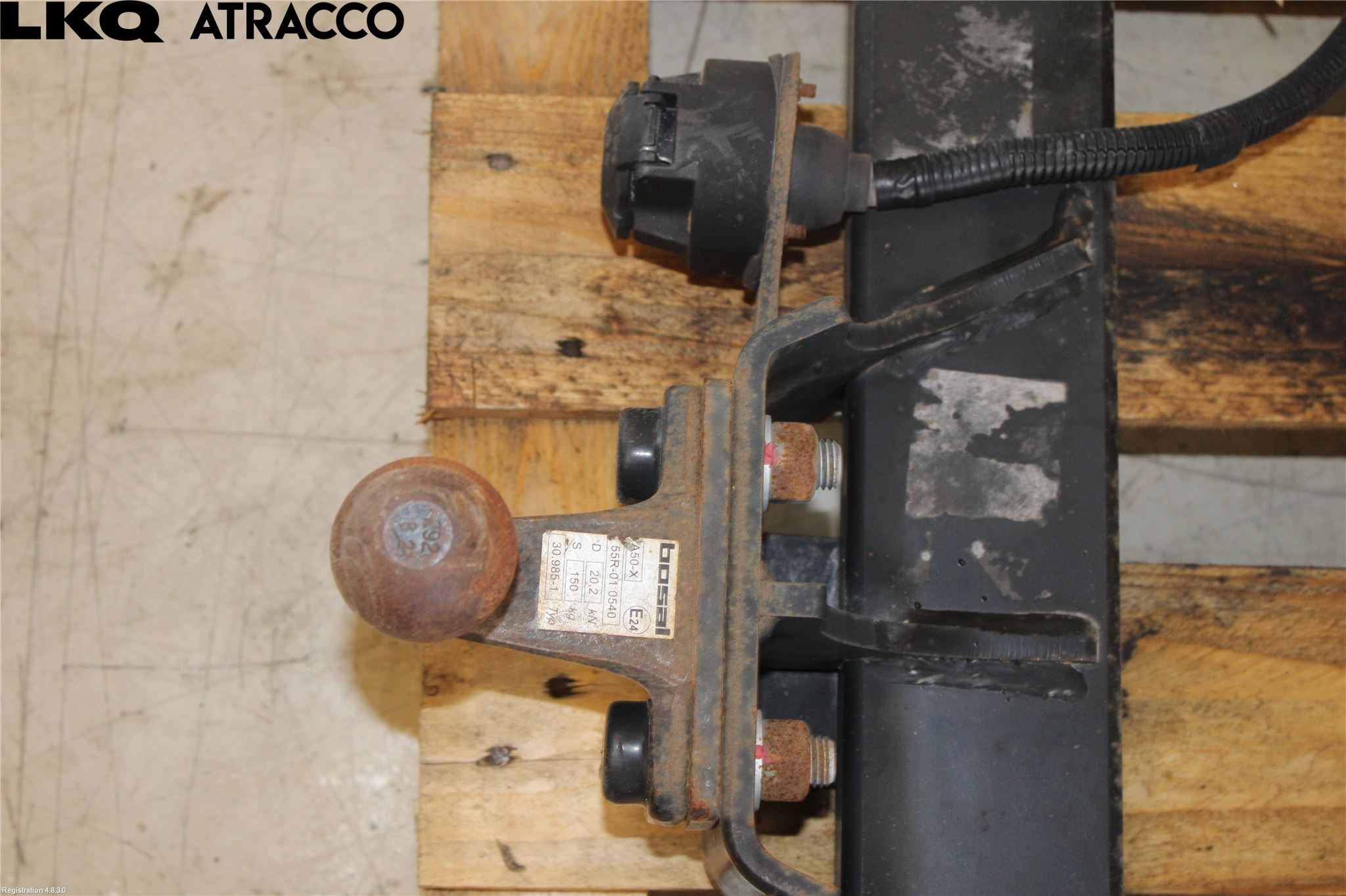 Ford TRANSIT/TOURNEO CUSTOM 13-24 Tilhengerfeste