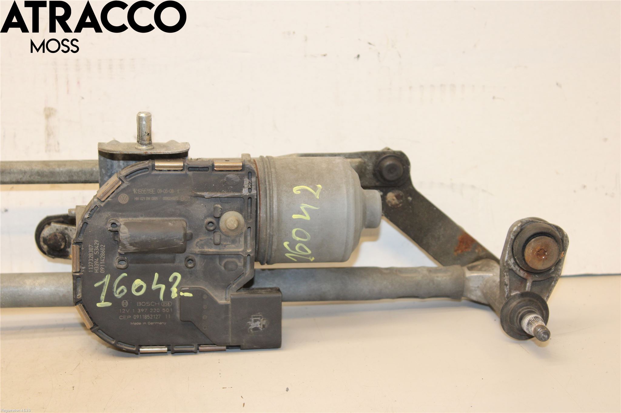 Volkswagen VW GOLF VI 09-13 Viskermotor Frontrute