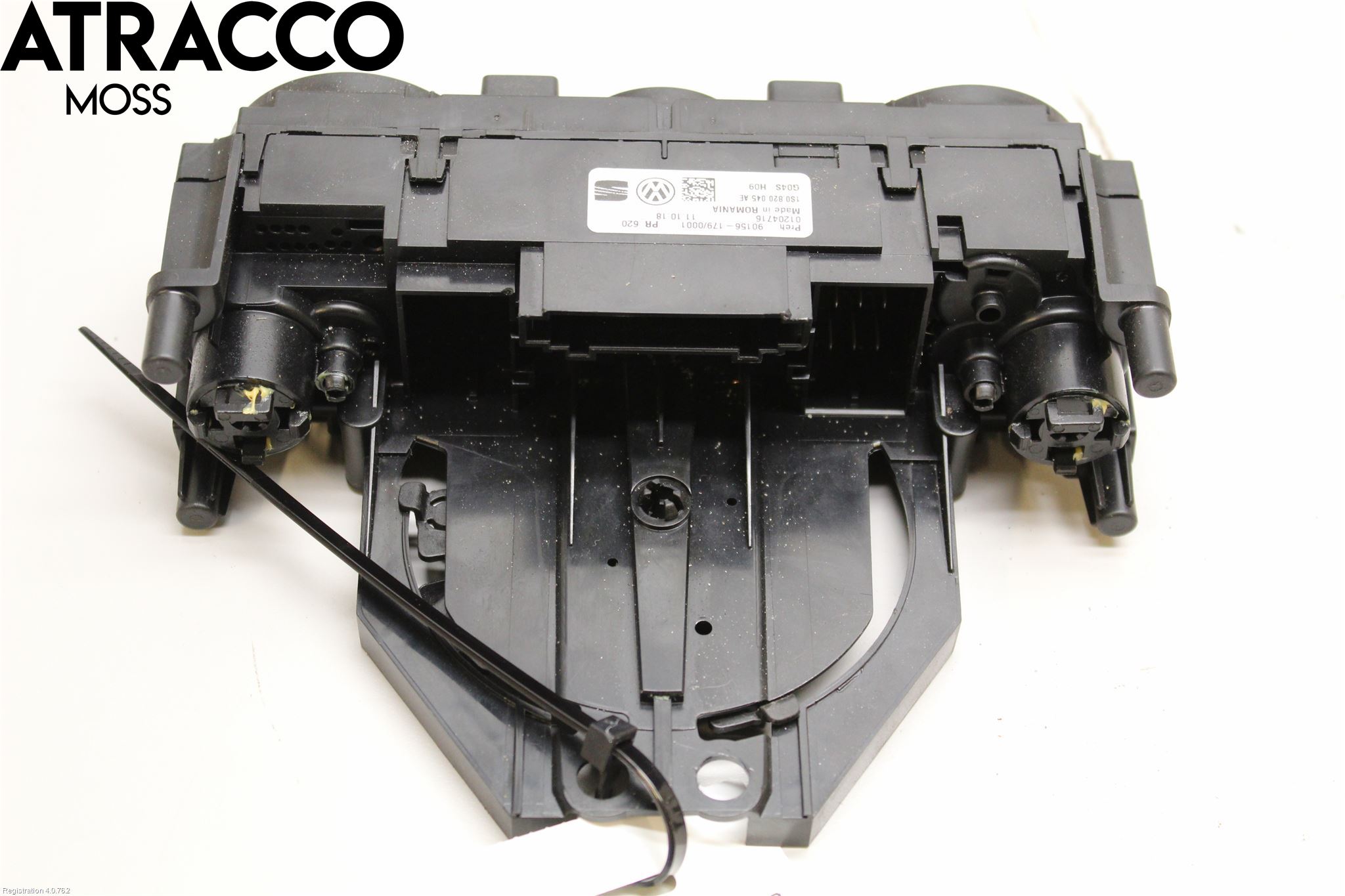 Volkswagen VW UP! / E-UP! Varmeapparat Panel(Regulering)