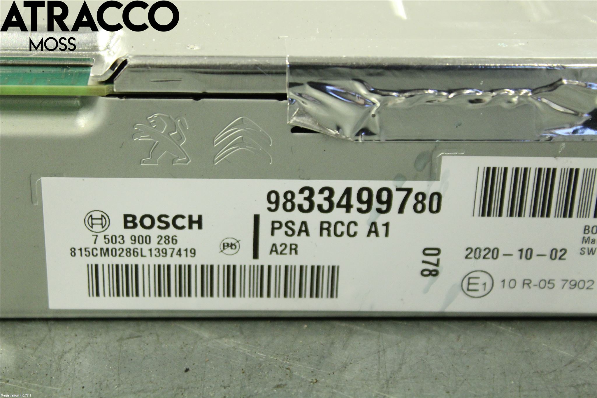 Peugeot 2008/E-2008 20- Stereo Radio Med Cd