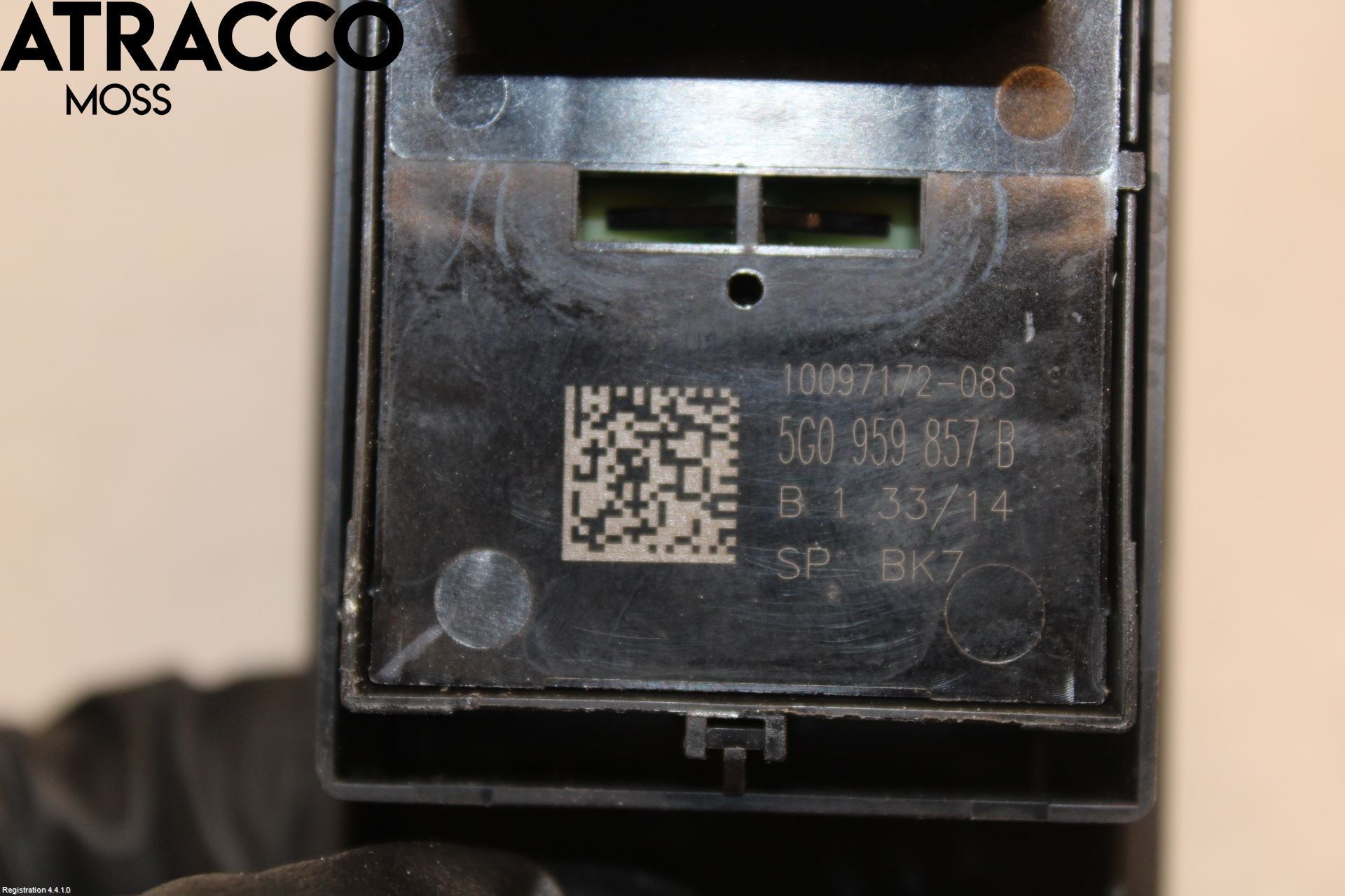 Volkswagen VW GOLF PLUS/CROSS GOLF 04-14 Bryter Vindusheis