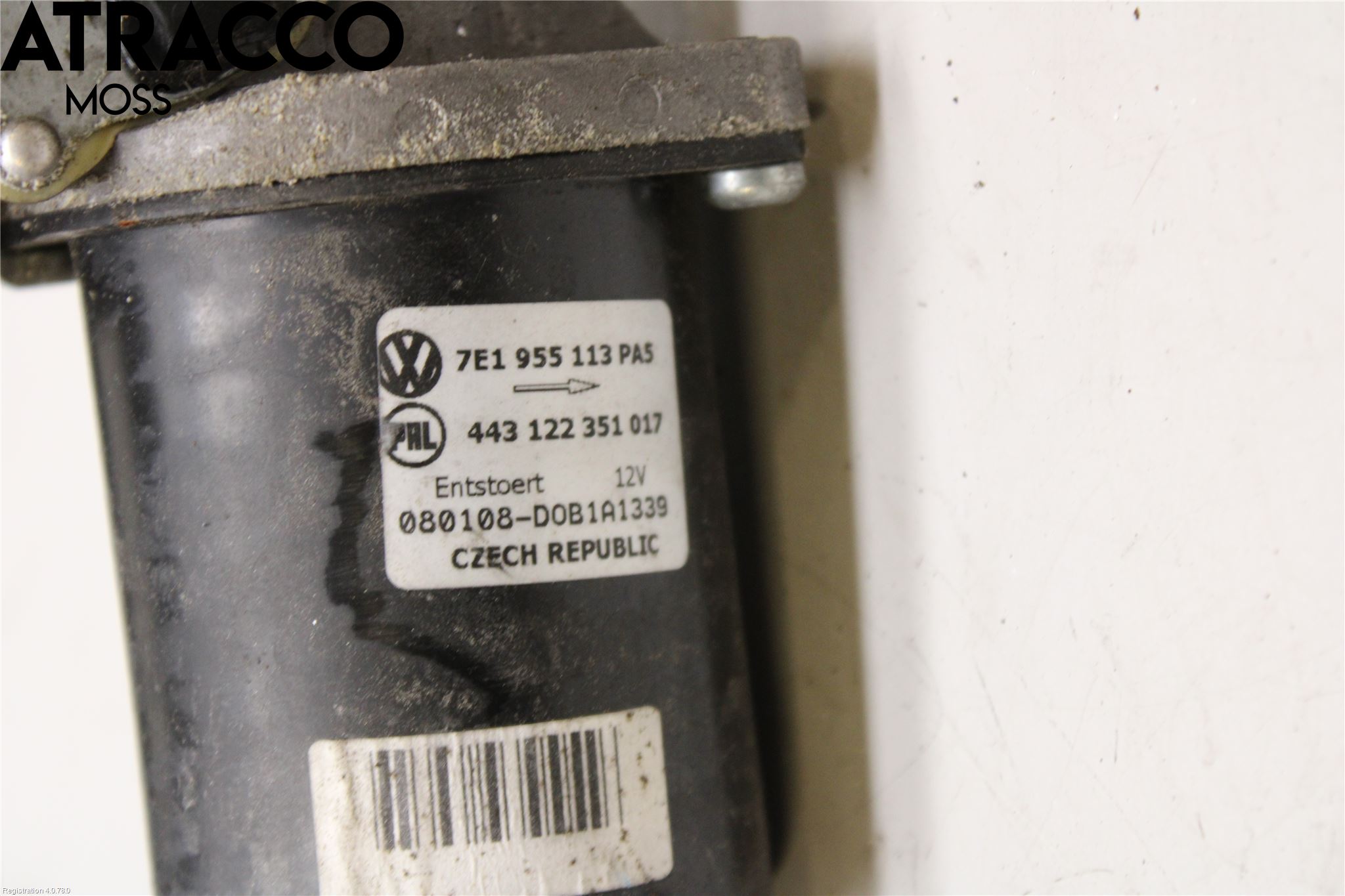 Volkswagen VW TRANSP/CARAVELLE (T5) 04-15 Viskeroverføring Frontrute