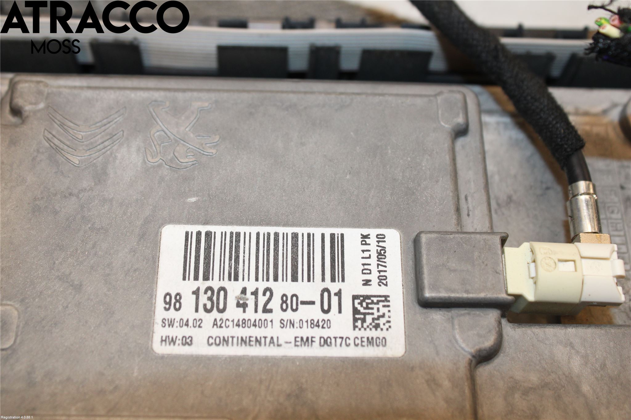 Citroen JUMPY/E-JUMPY 16- Multifunktionsdisplay