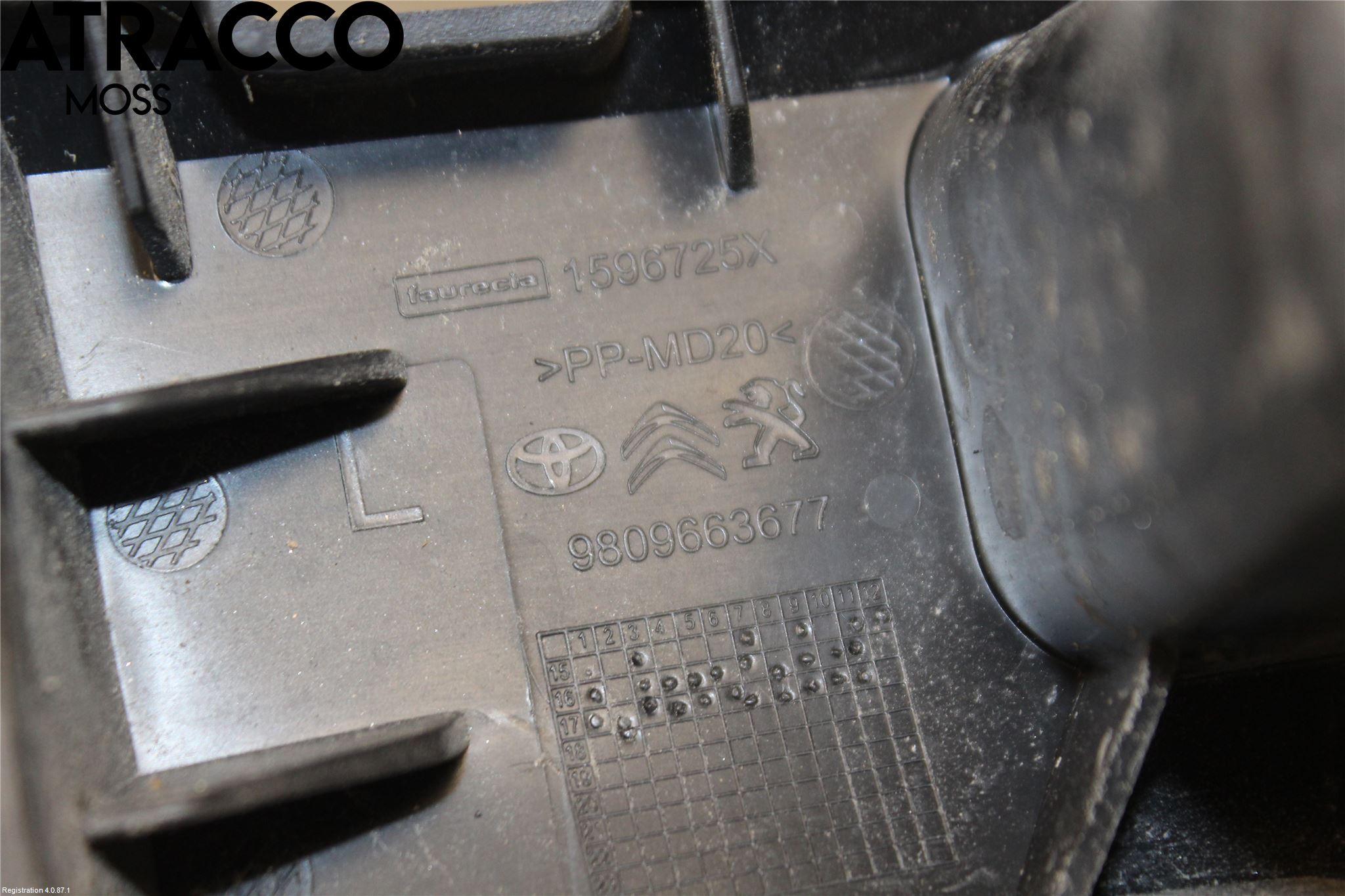 Toyota PROACE II 16- Støtfanger Bak Feste