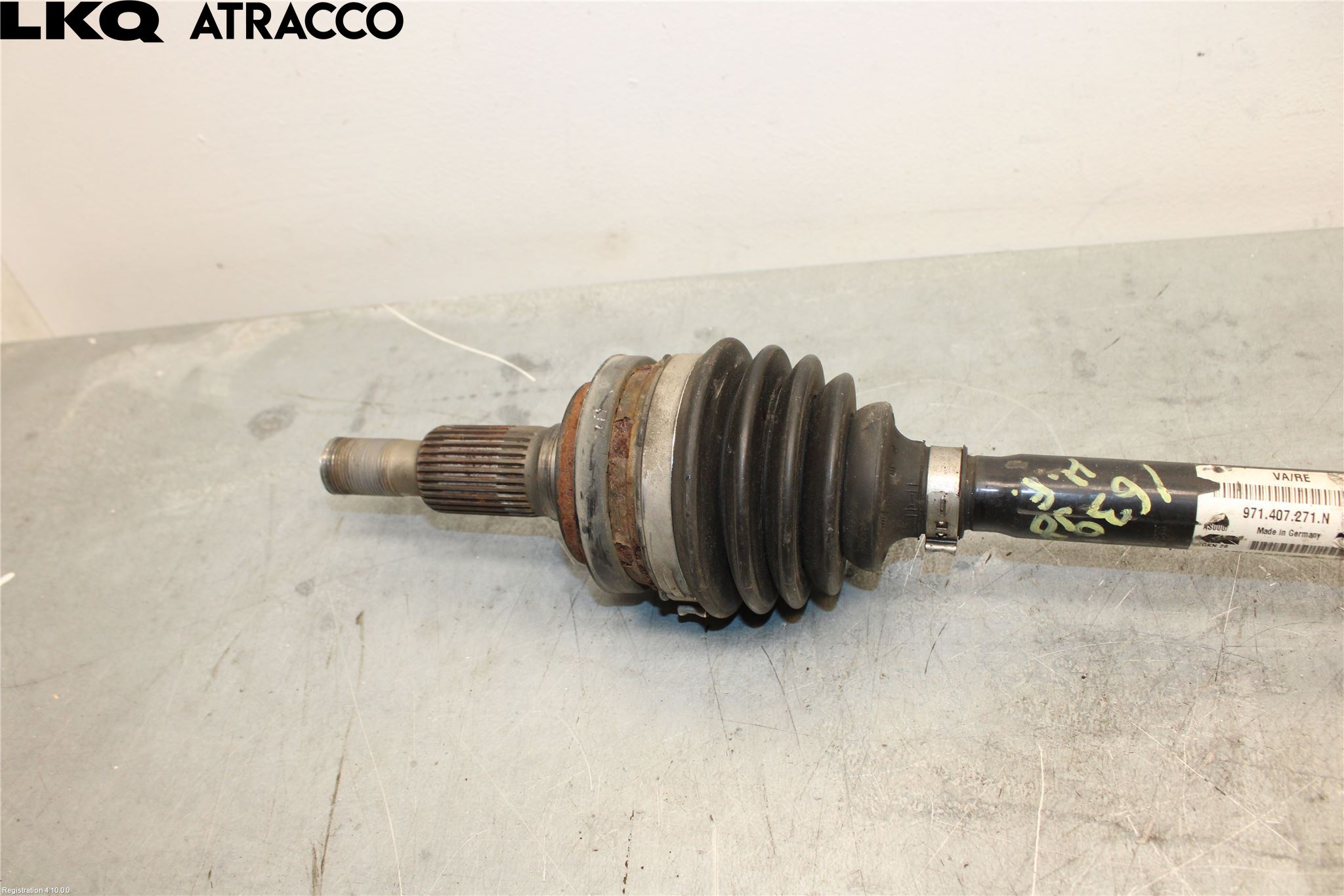 Porsche PANAMERA 09- Drivaksel Foran Kompl Høyre