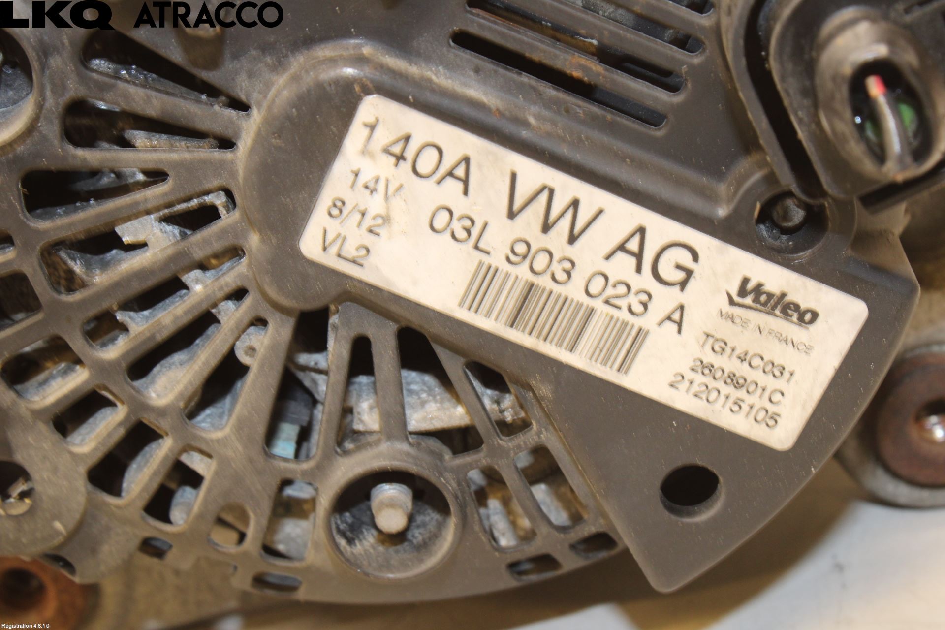 Volkswagen VW TIGUAN 07-16 Dynamo