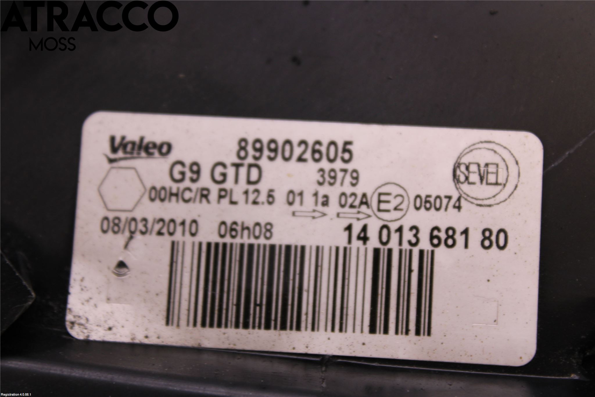 Fiat SCUDO 07-16 Frontlykt Venstre