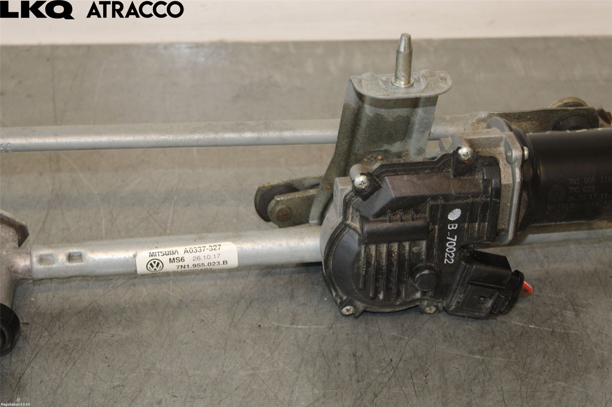 Volkswagen VW SHARAN 11- Viskermotor Frontrute