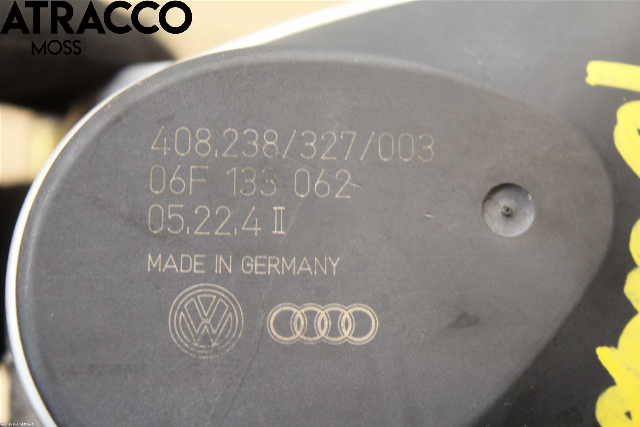 Volkswagen VW GOLF V 04-09 Inns Spjeldhus