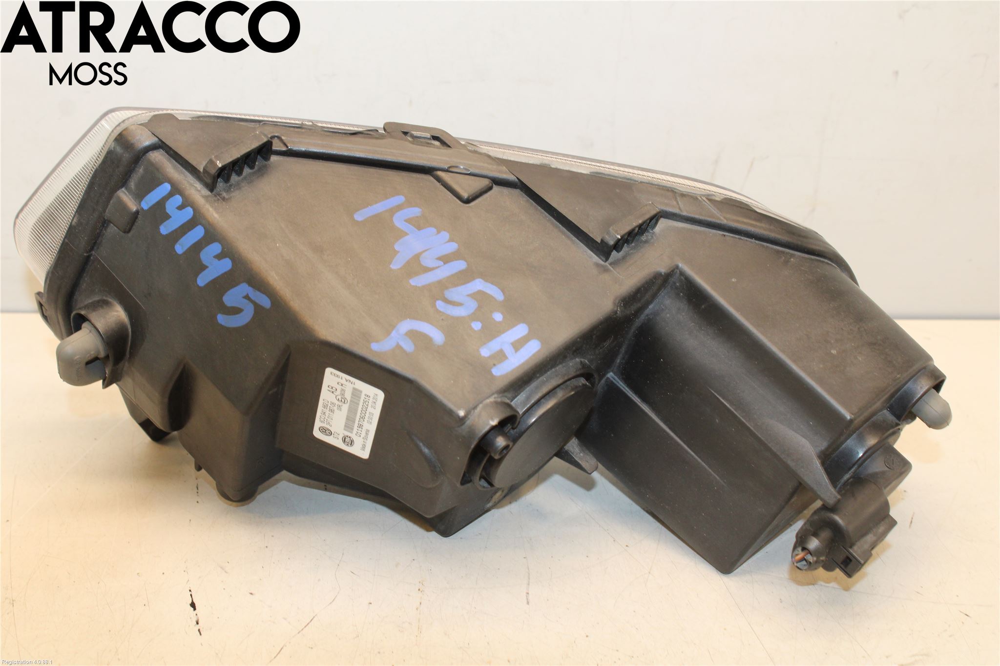 Volkswagen VW POLO 10-17 Frontlykt-Kurve-Tåkelys