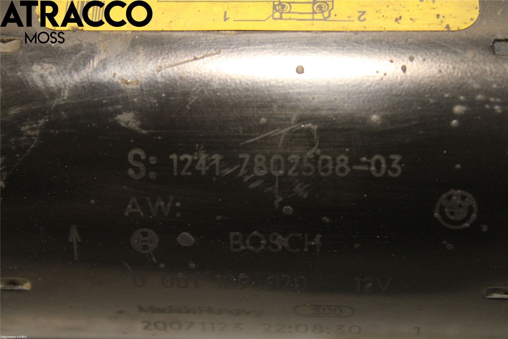 BMW 3 E90/91 SED/TOU 05-12 Startmotor Diesel