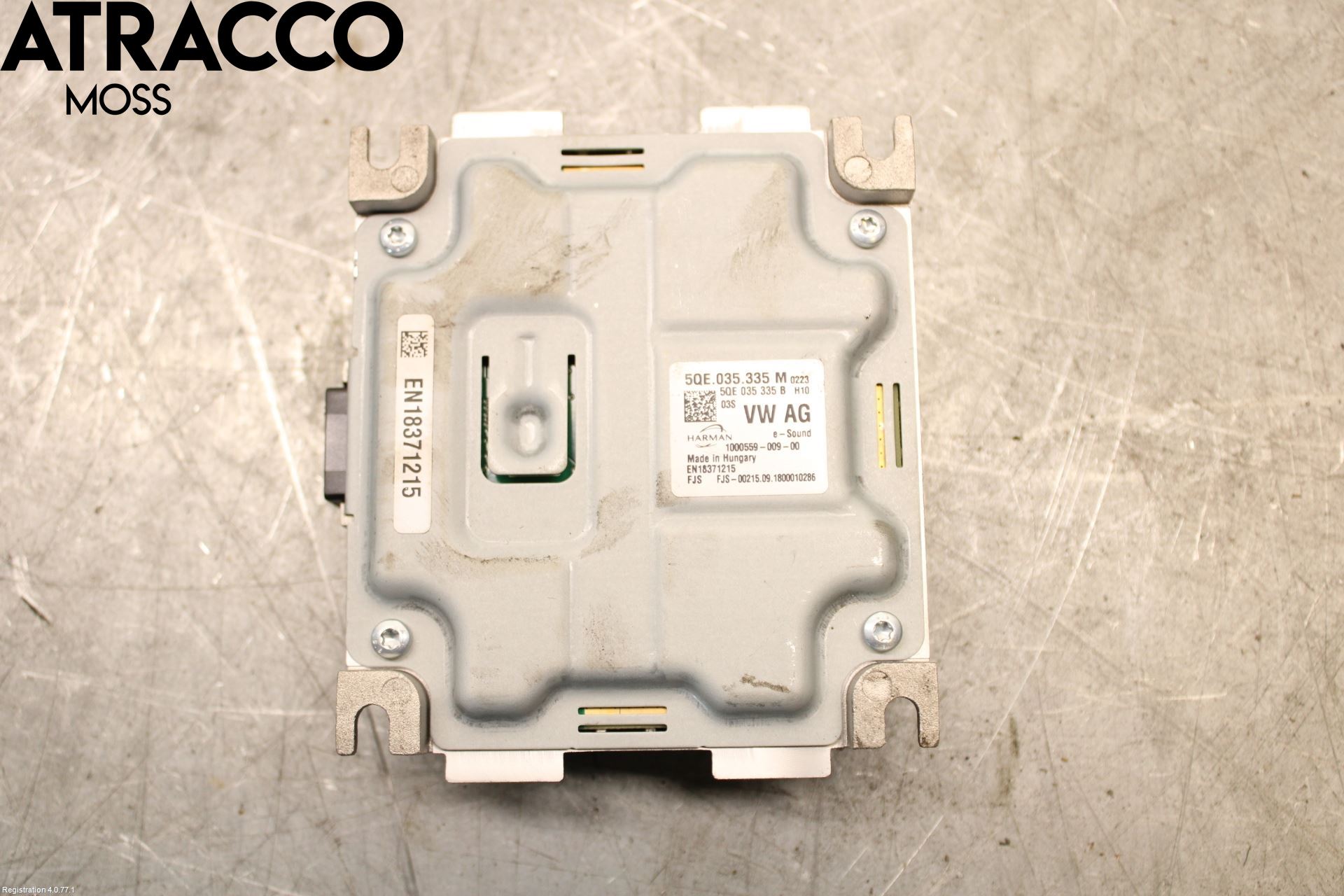 Volkswagen VW GOLF / E-GOLF VII 13-20 Styreenhet Øvrig