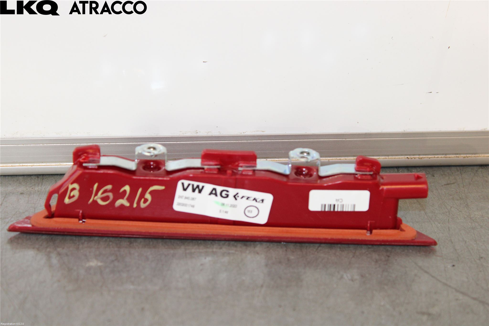 Volkswagen VW CADDY 21- Bremselys Bakrute