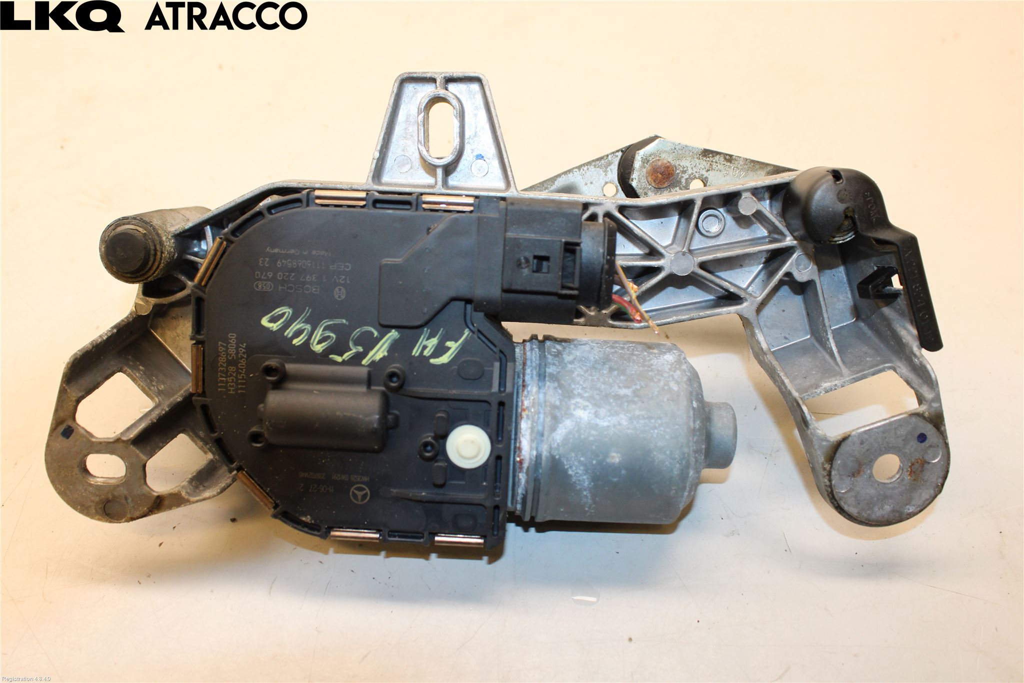 Mercedes-Benz MB S-KLASS (W221) 05-13 Frontlykt Viskermotor H