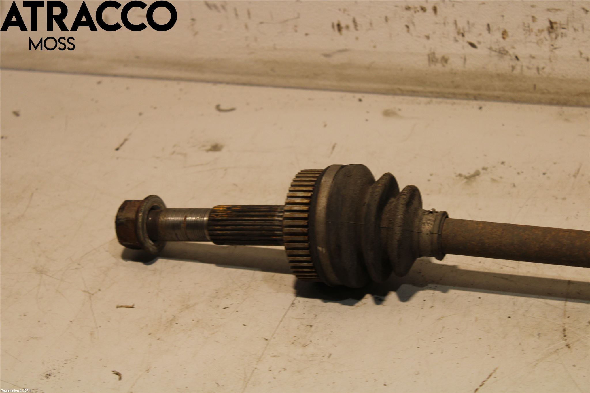 Nissan X-TRAIL 08-14 Drivaksel Bak Kompl Venstre