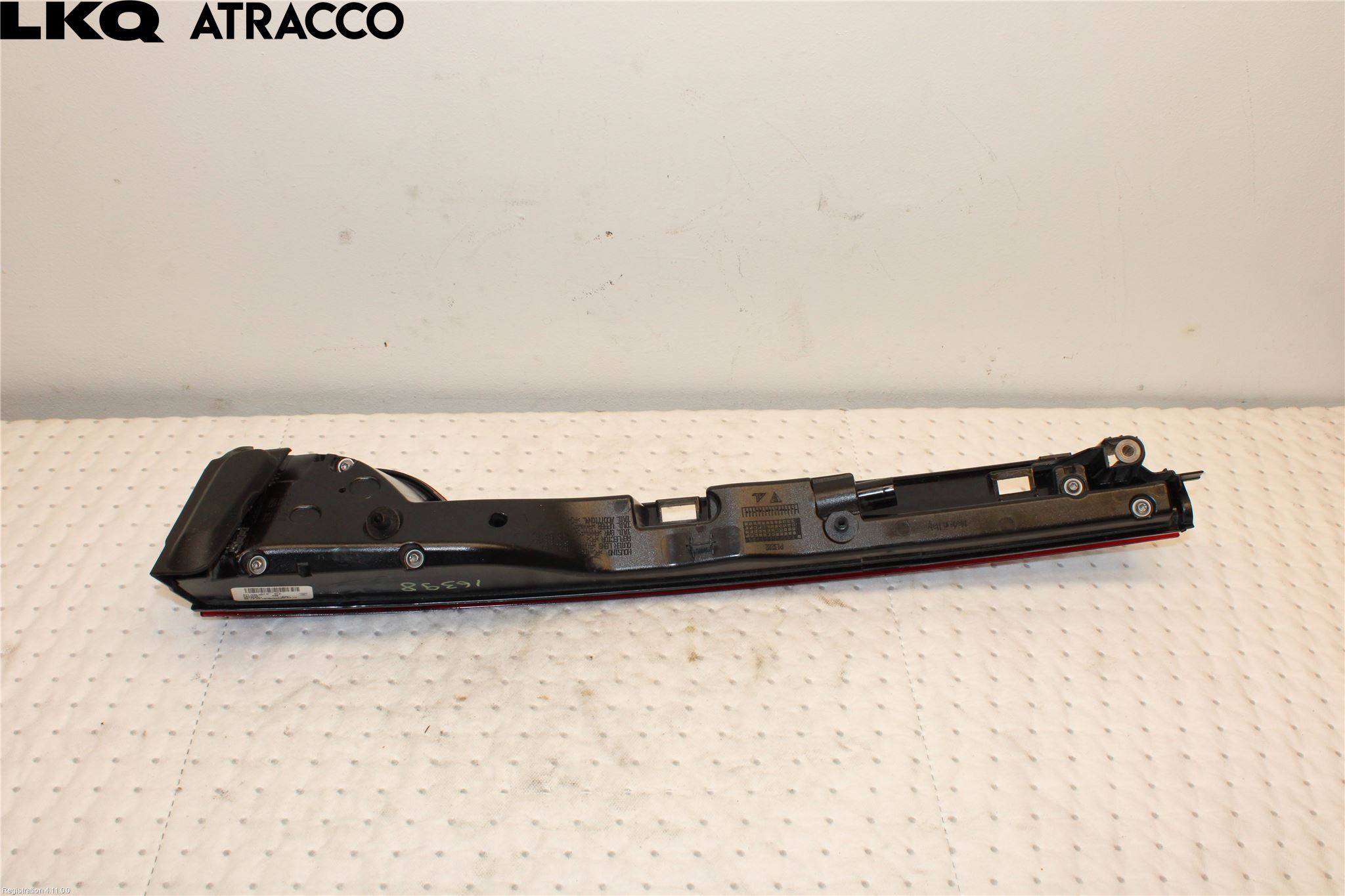 Porsche PANAMERA 09- Baklykt Venstre  På Luke(Indre