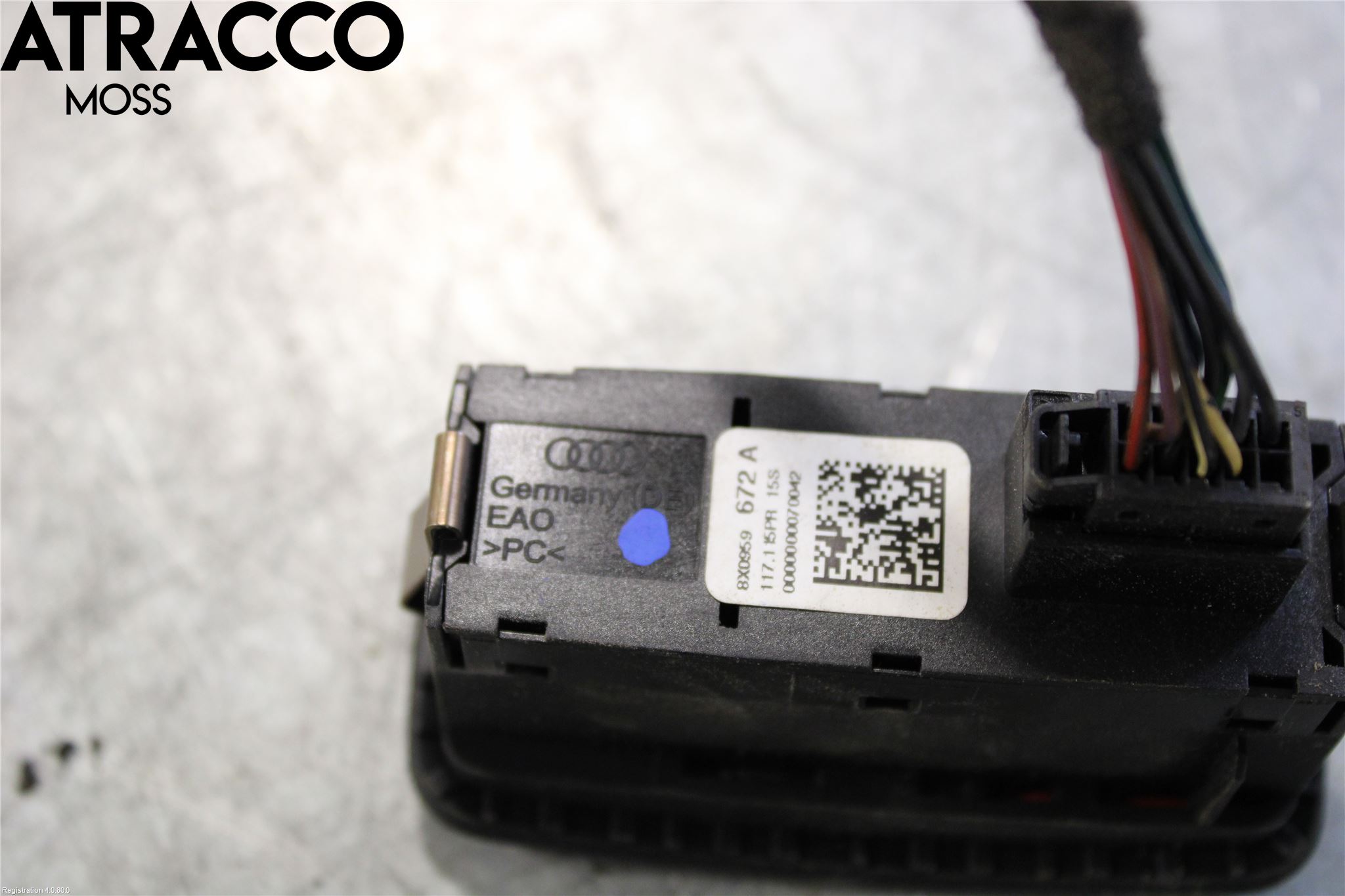 Audi A1/S1 11-18 Bryter Varsel (Nødblink)