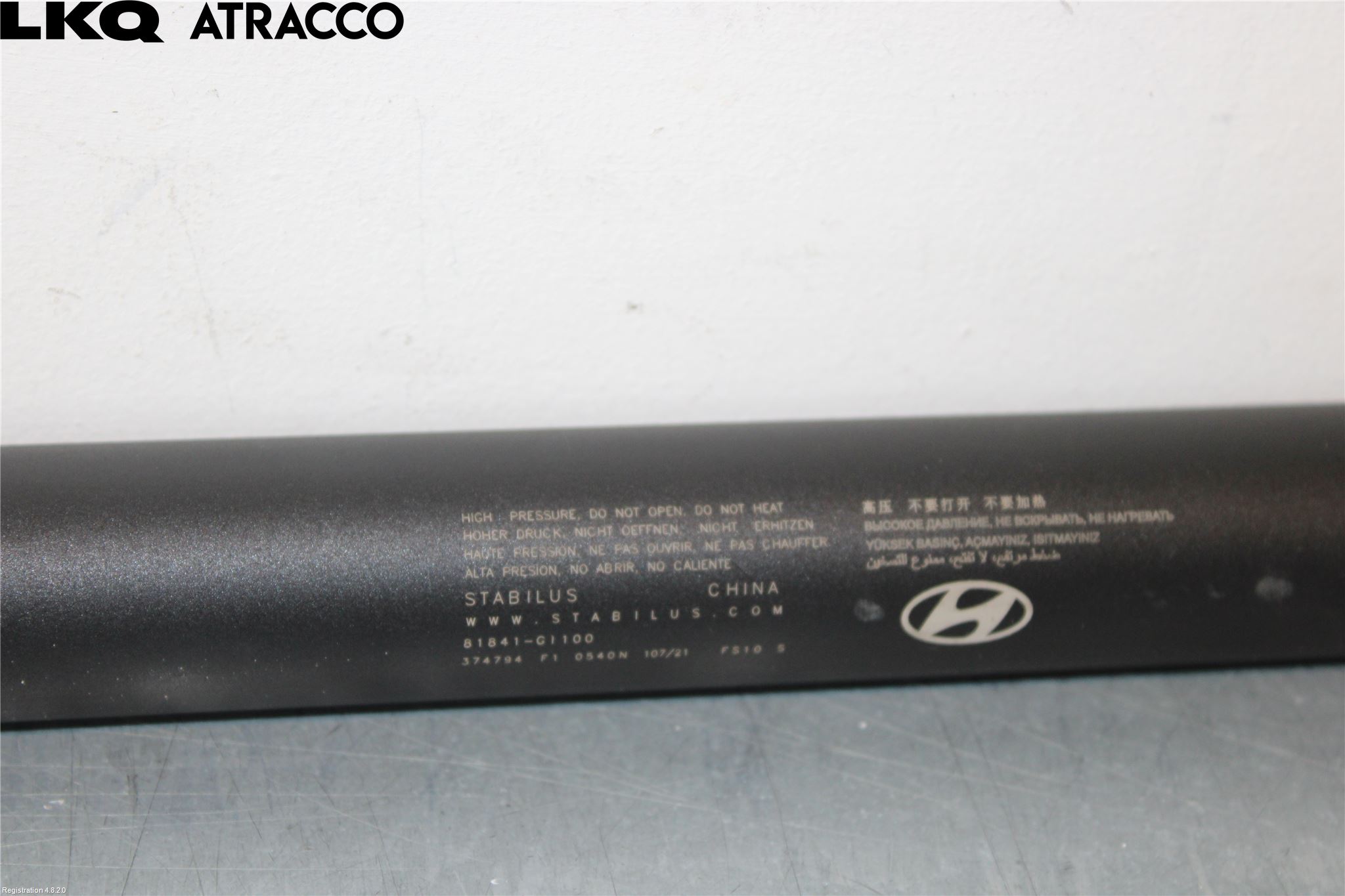 Hyundai IONIQ 5 NE 22- Bakluke Demper-Gassfjær