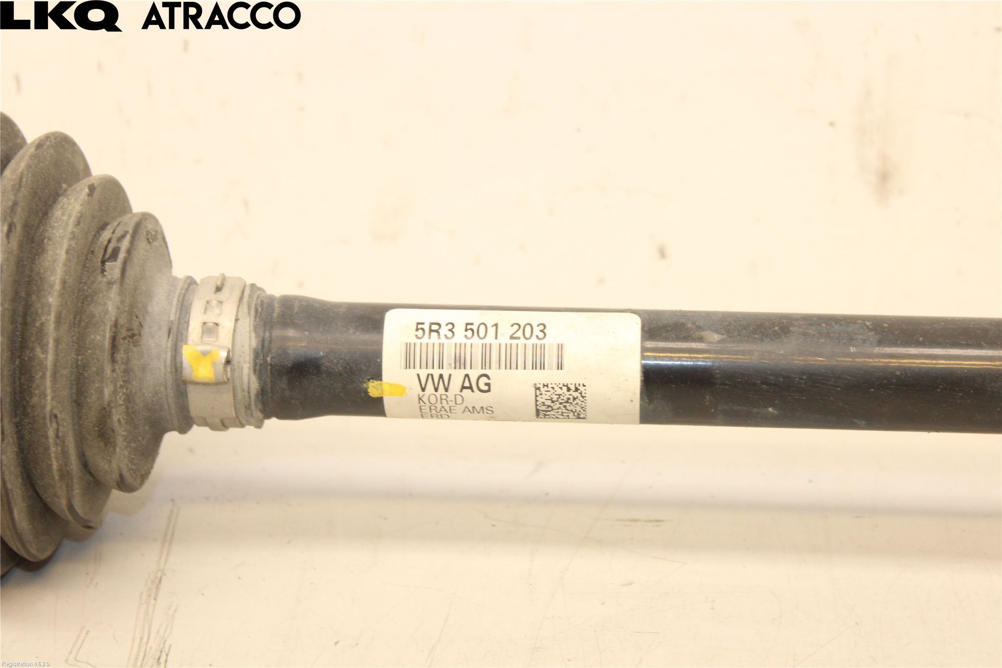 Volkswagen VW CADDY 21- Drivaksel Bak Kompl Venstre