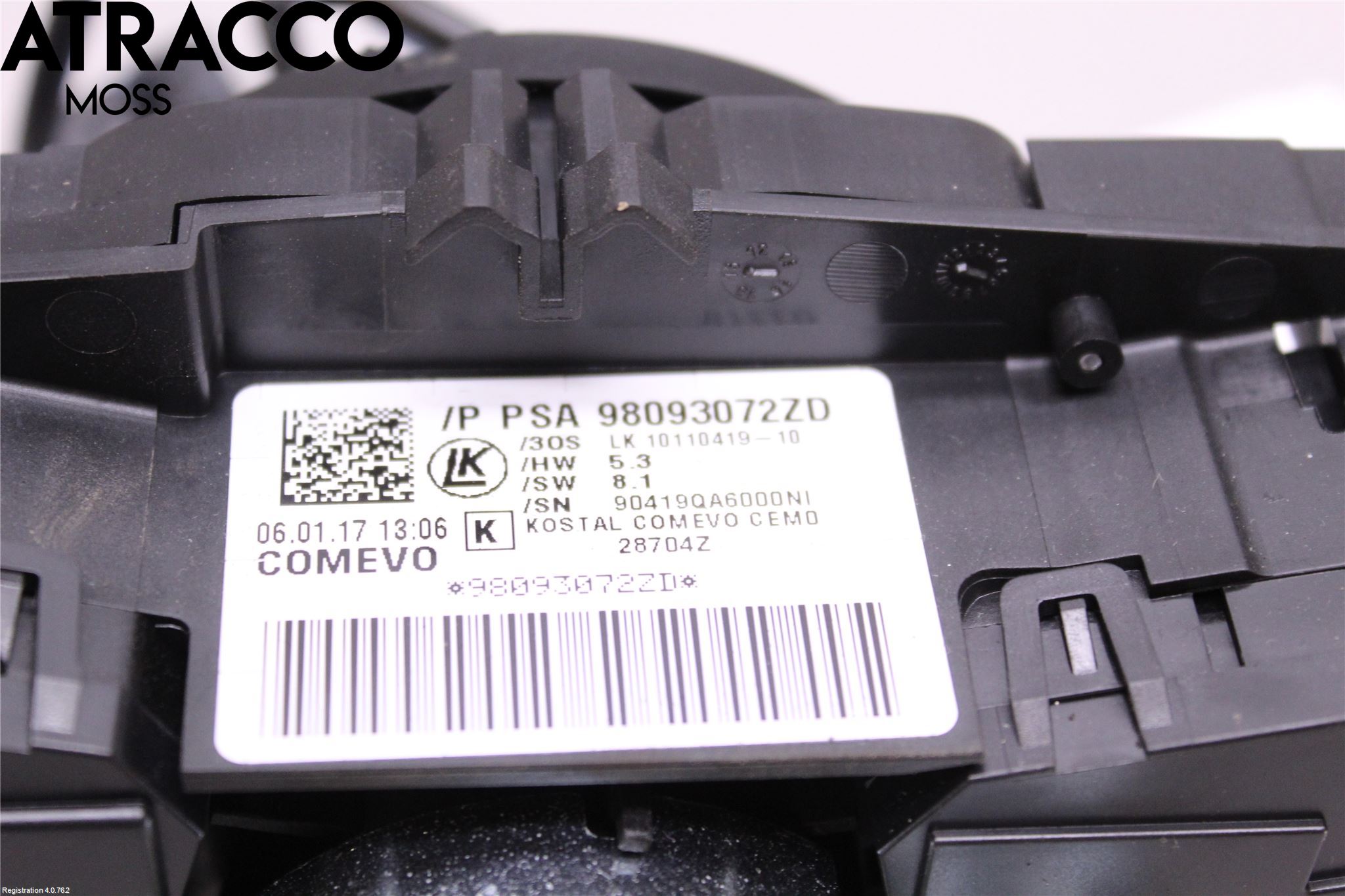 Citroen JUMPY/E-JUMPY 16- Bryter Ratt Kombi H Og V