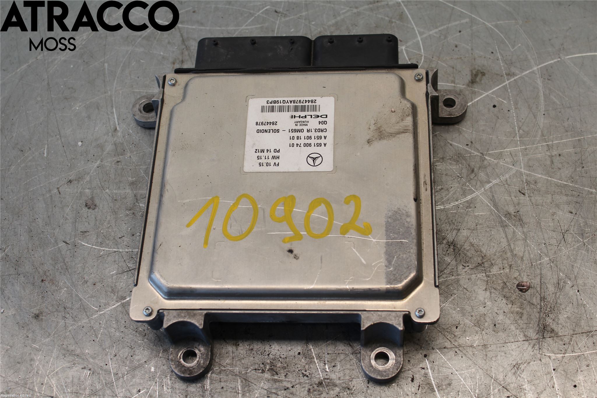 Mercedes-Benz MB S-KLASS (W221) 05-13 Styreenhet Innsprøytning