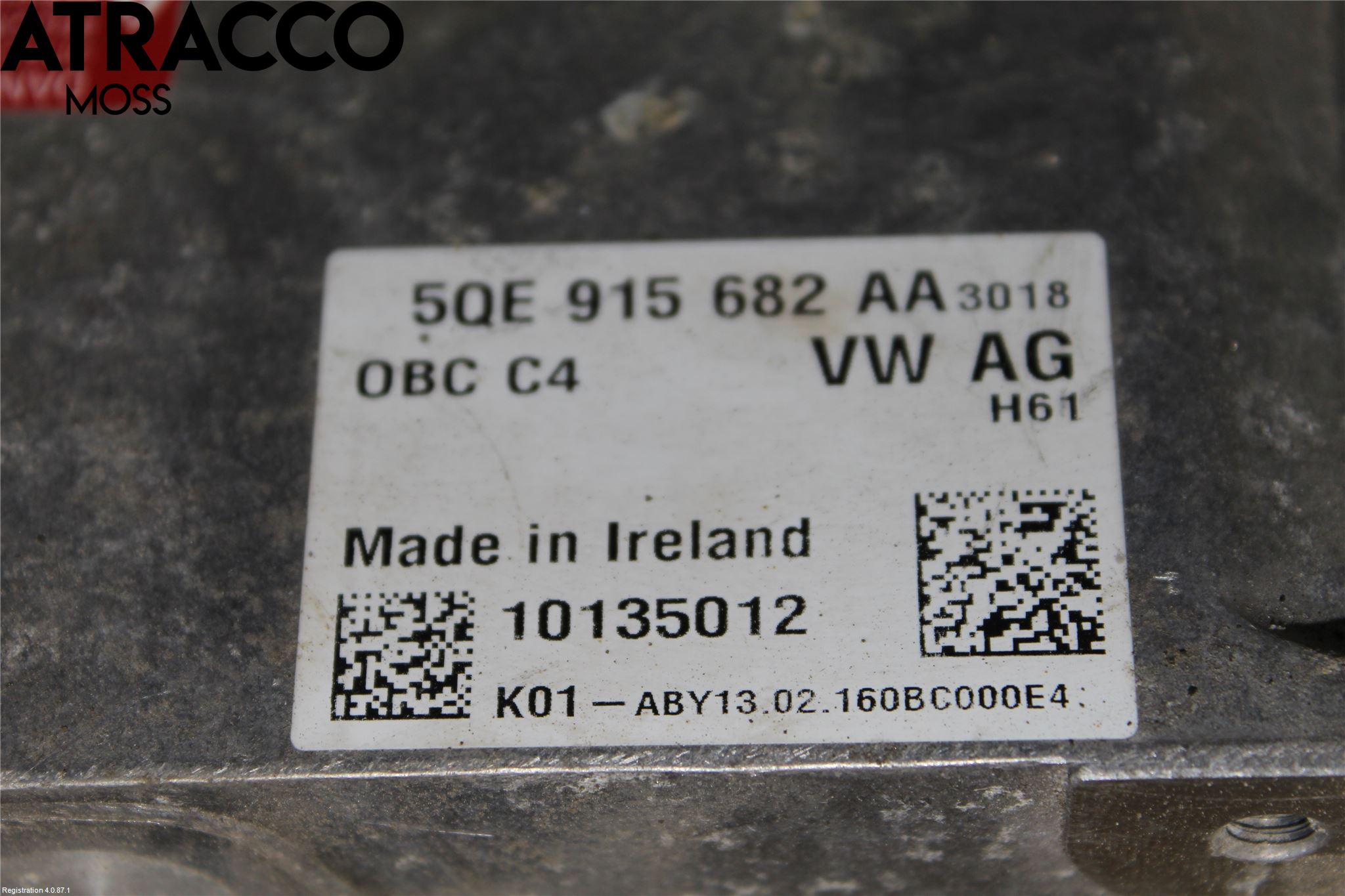 Volkswagen VW GOLF / E-GOLF VII 13-20 Batterilader Hybrid