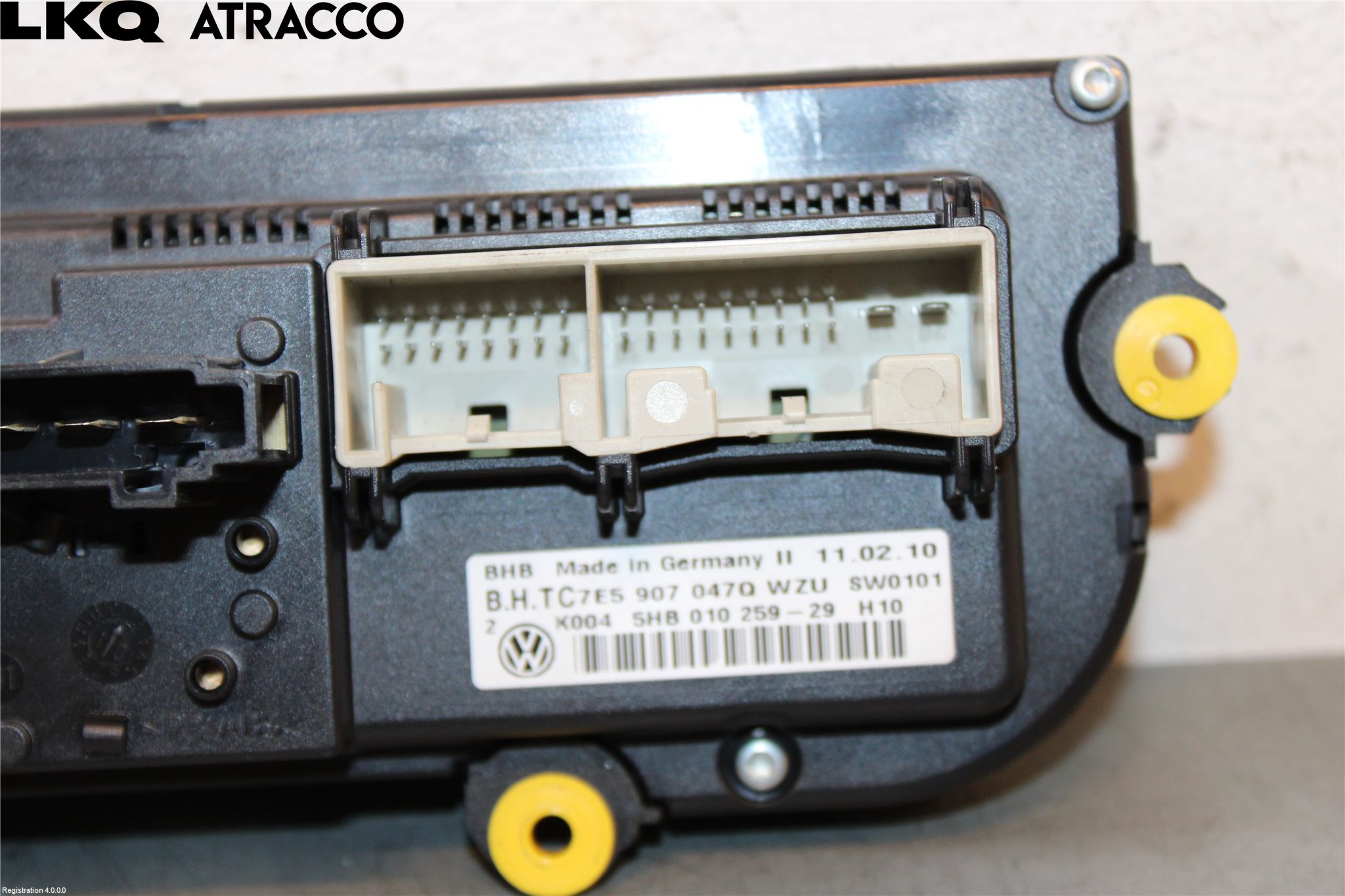 Volkswagen VW TRANSP/CARAVELLE (T5) 04-15 Varme Ac Betjening-Display