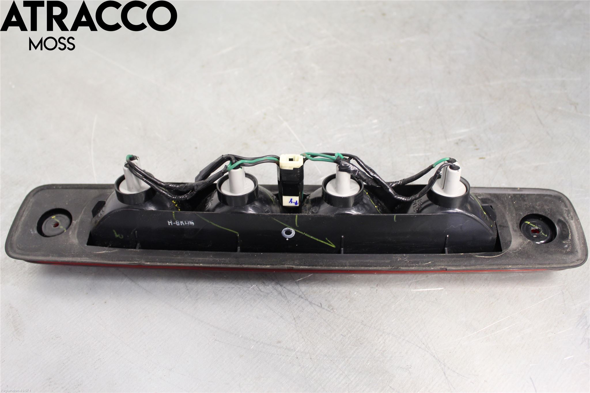 Isuzu D-MAX Bremselys Bakrute