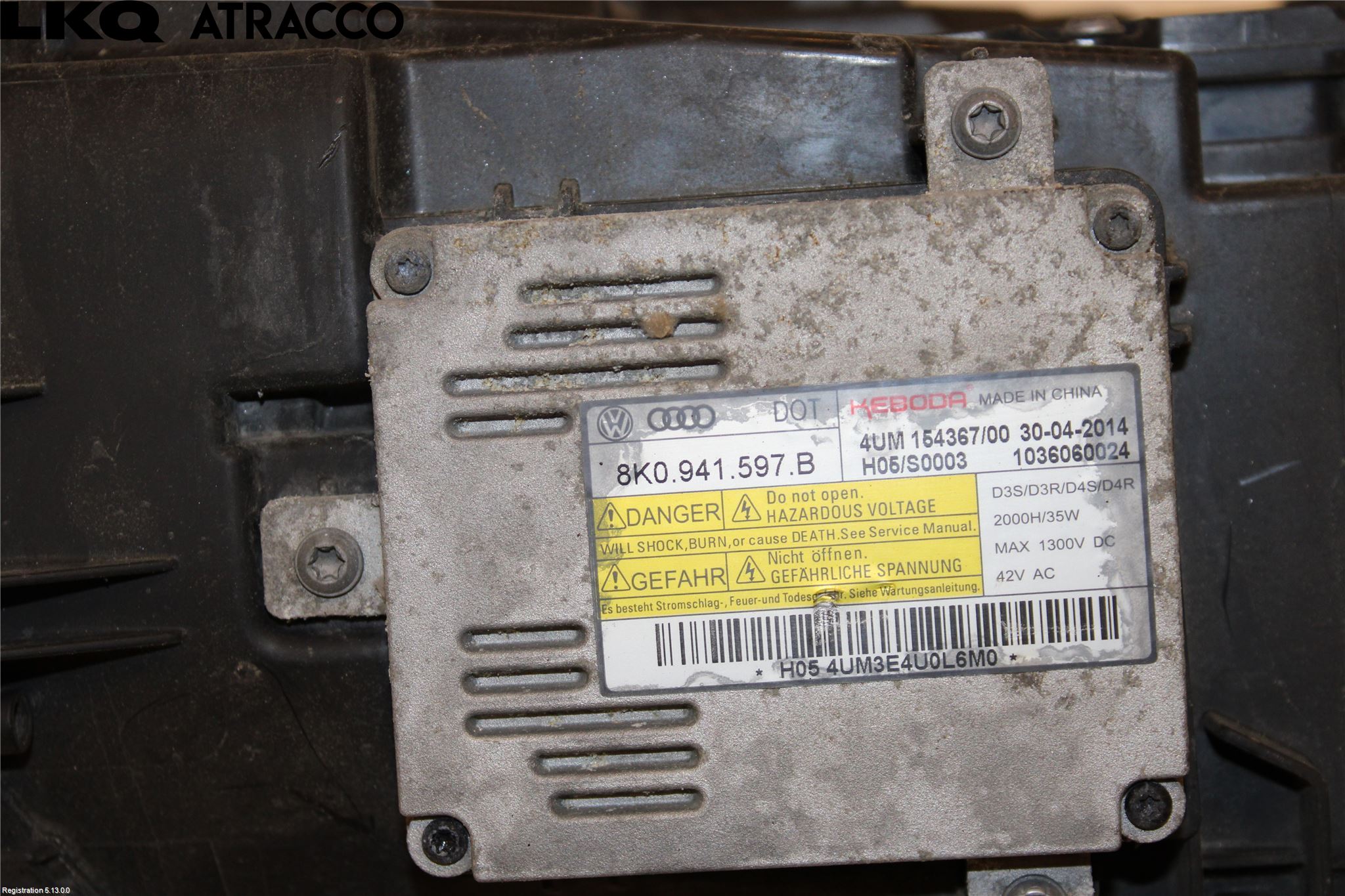 Skoda OCTAVIA (5E) 13-20 Frontlykt Venstre