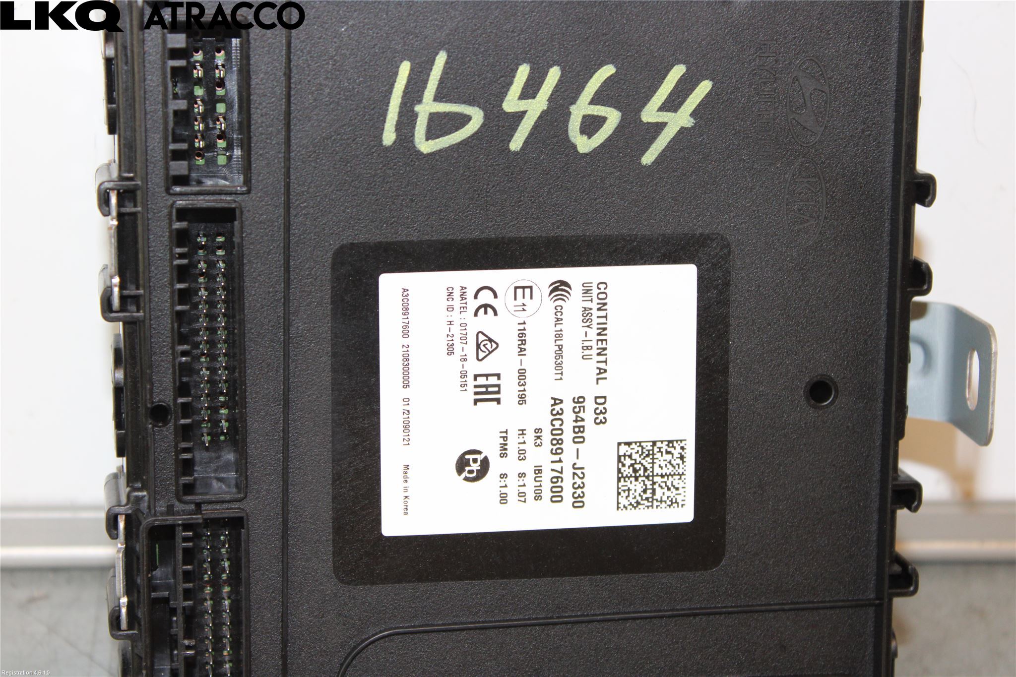 Kia SOUL 09- Styreenhet Øvrig