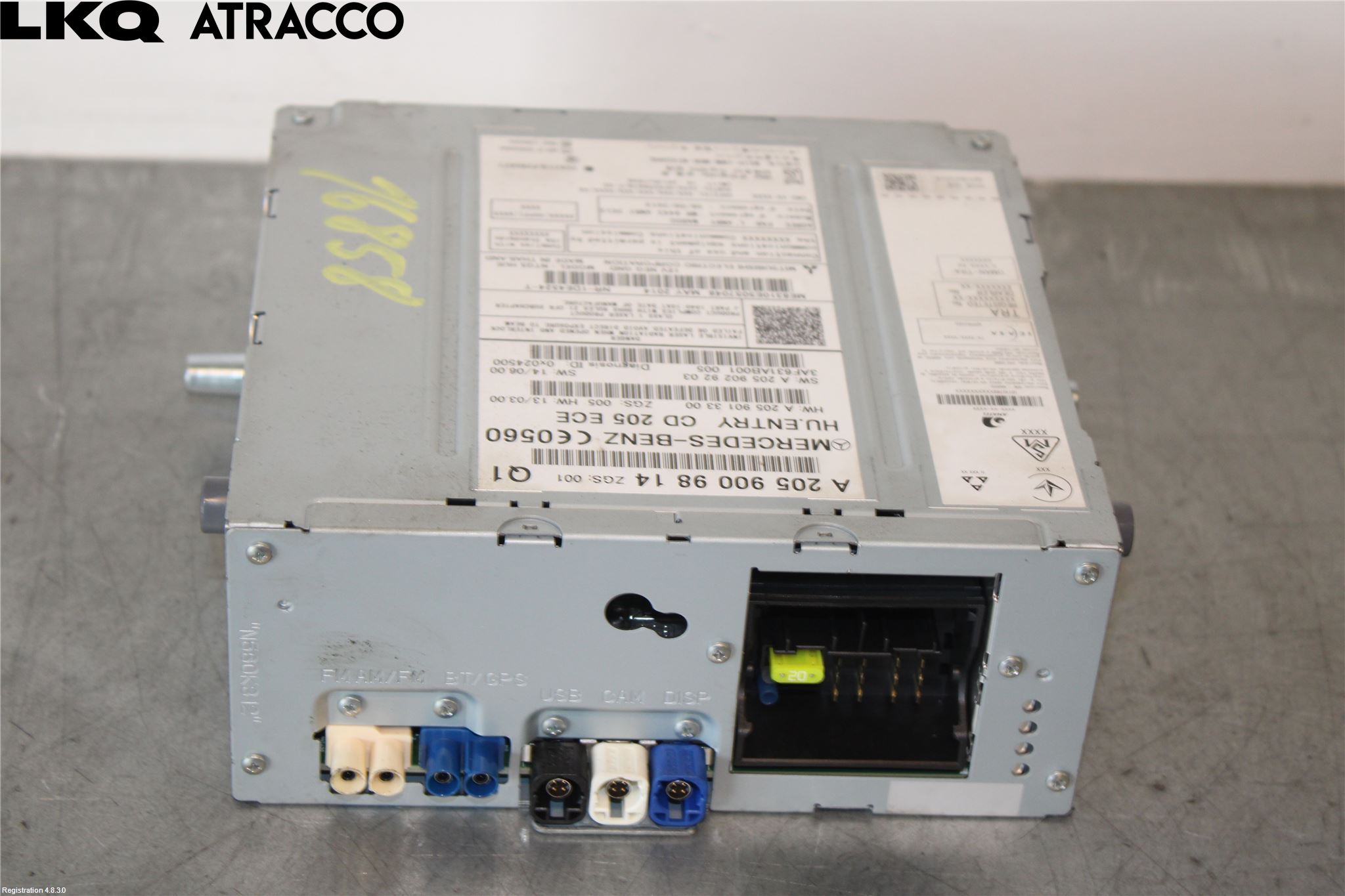 Mercedes-Benz MB C-KLASS (W205) 14-21 Stereo Radio Med Cd