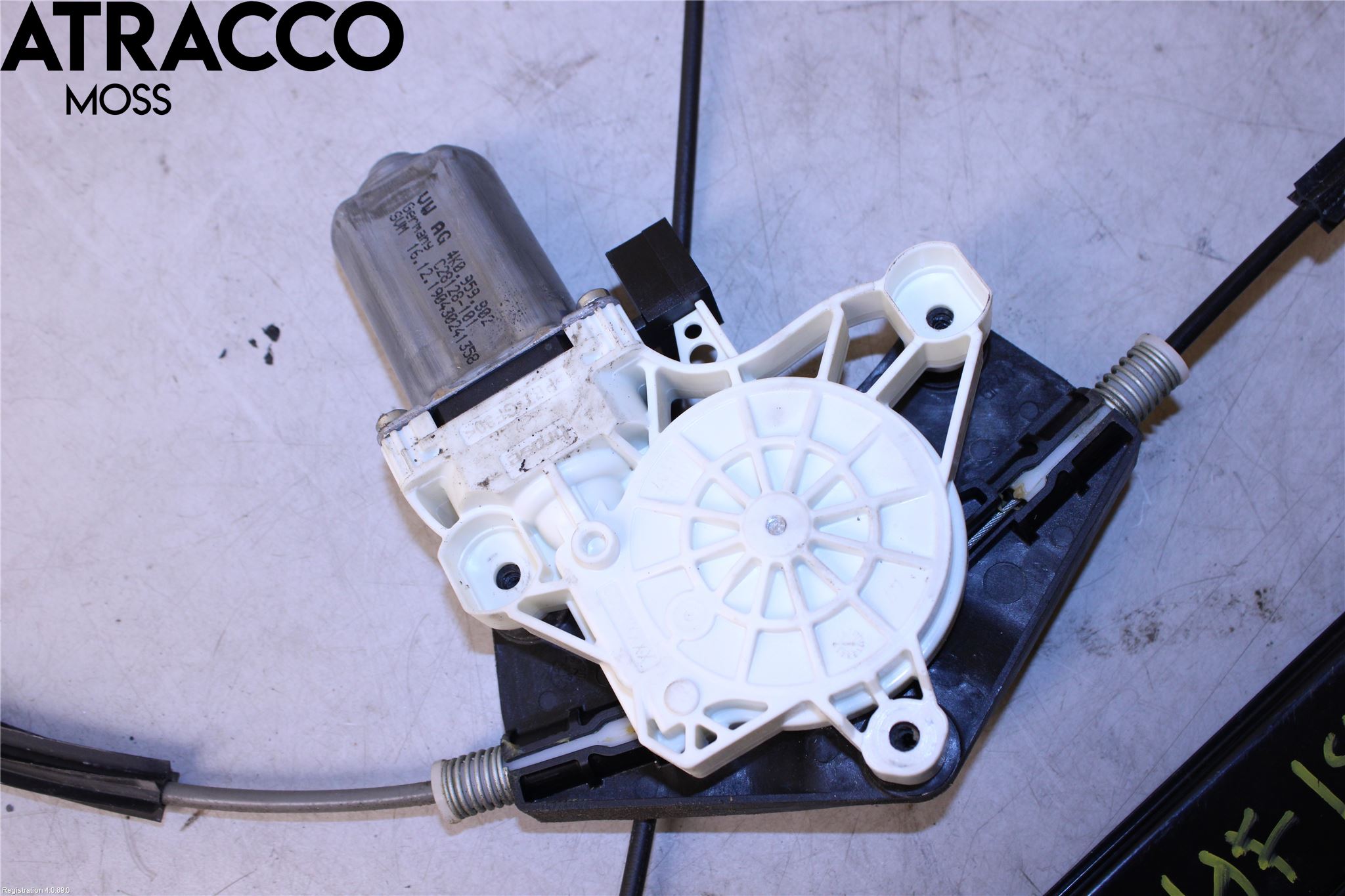 Audi E-TRON, S GE 19- Vindusheismotor