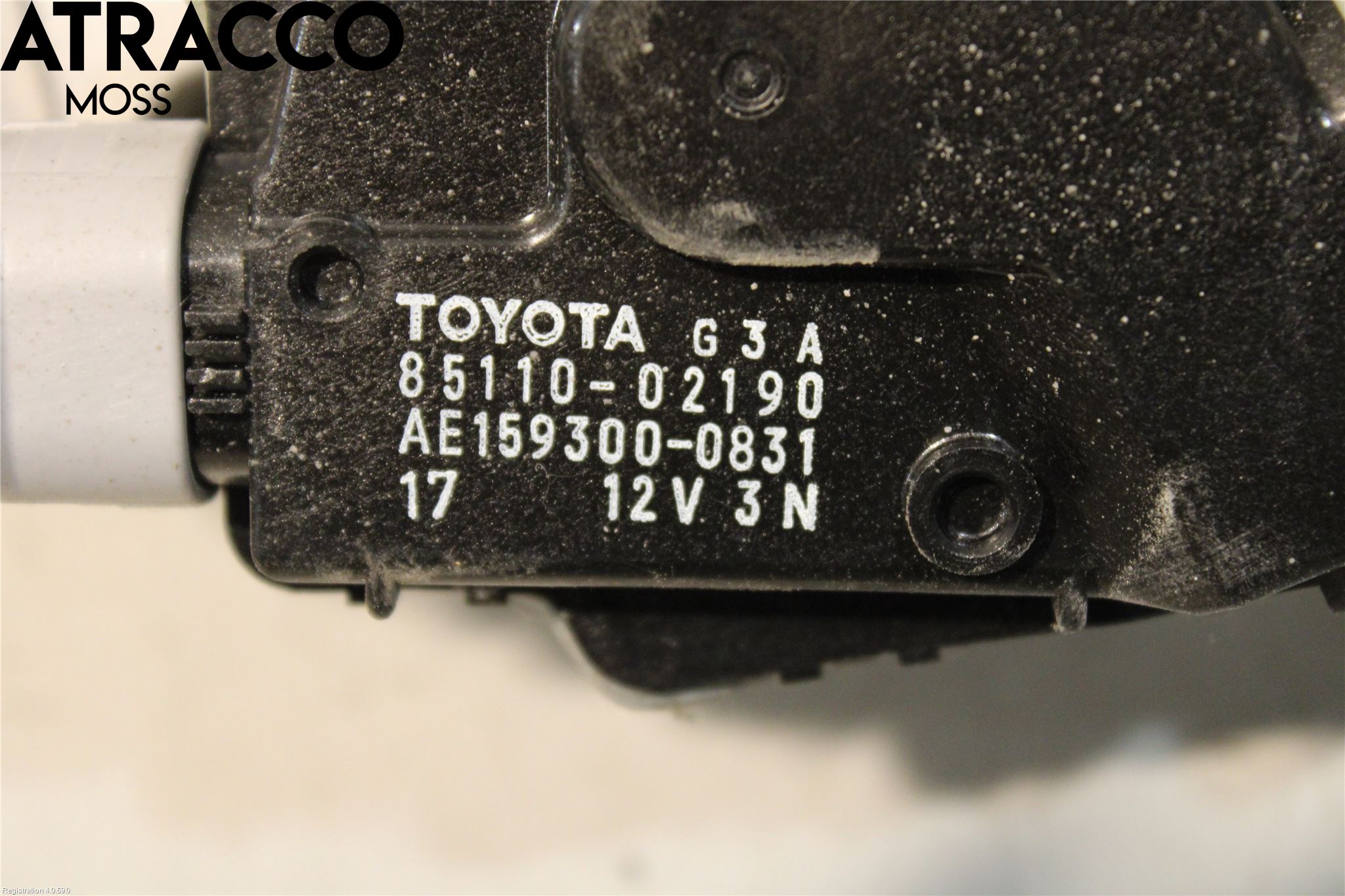 Toyota AURIS 10-12 Viskermotor Frontrute