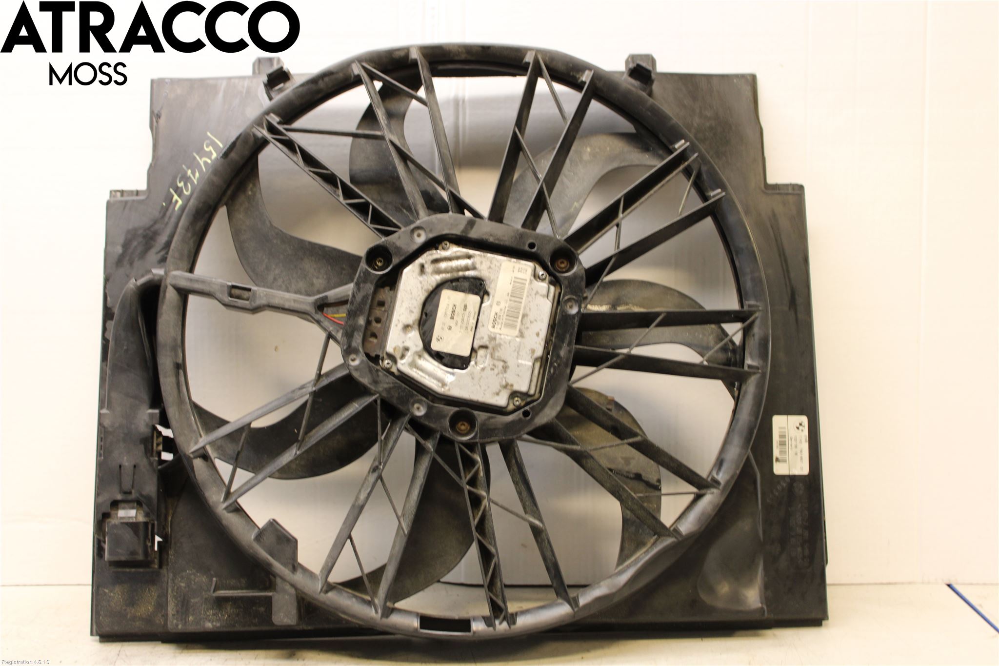 BMW 5 E60/61 Sed/Tou 02-10 Kjølevifte Elektrisk