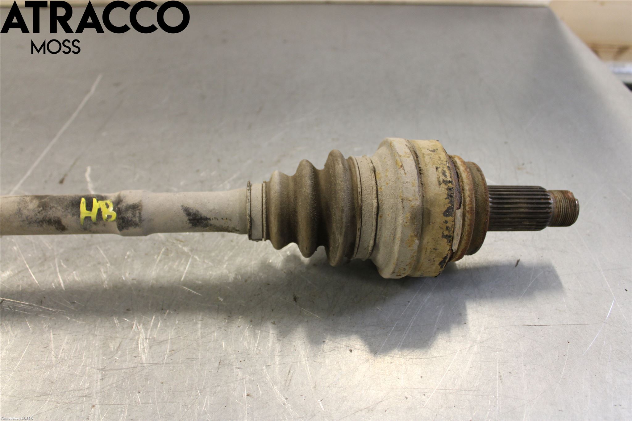 BMW X3 F25 10-17 Drivaksel Bak Kompl Høyre