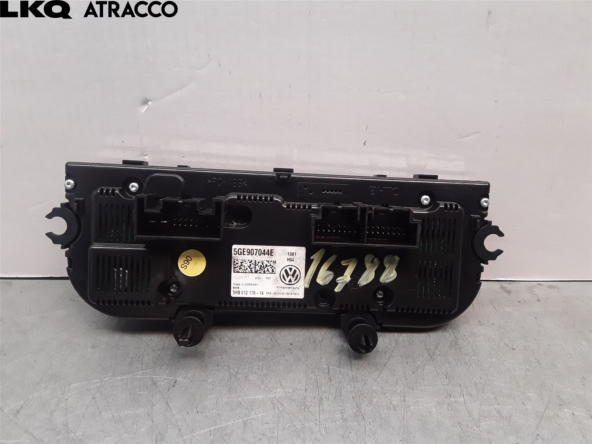 Volkswagen VW PASSAT 15-19 Varme Ac Betjening-Display