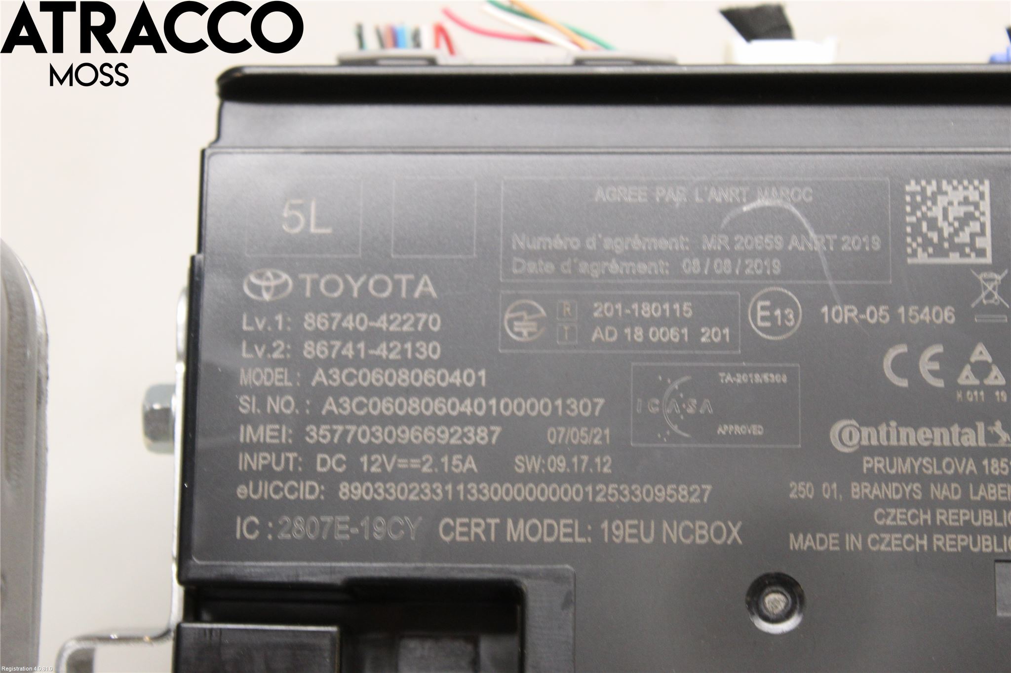 Suzuki ACROSS 21- Styreenhet Øvrig