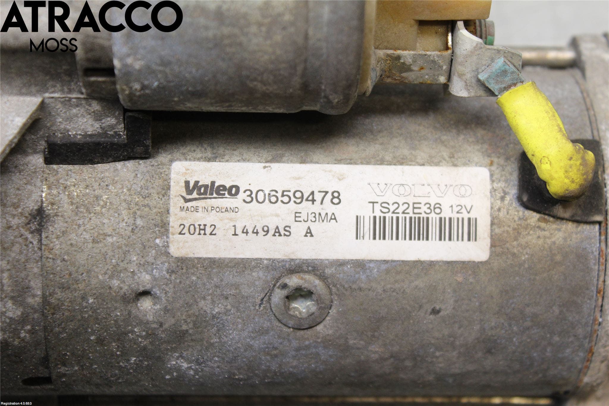 Volvo V40 12-19 Startmotor Diesel