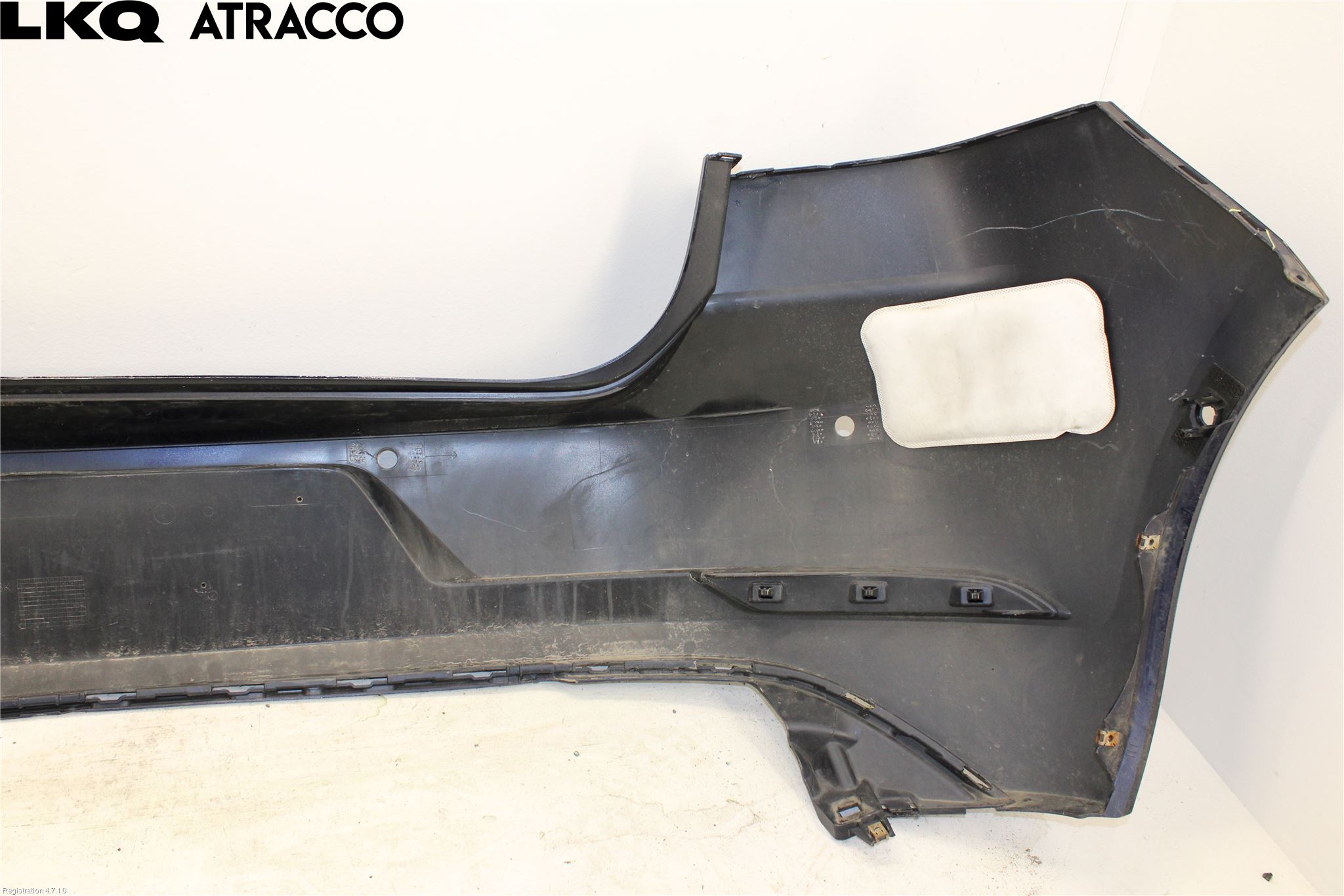 Volkswagen VW GOLF / E-GOLF VII 13-20 Støtfanger Bak