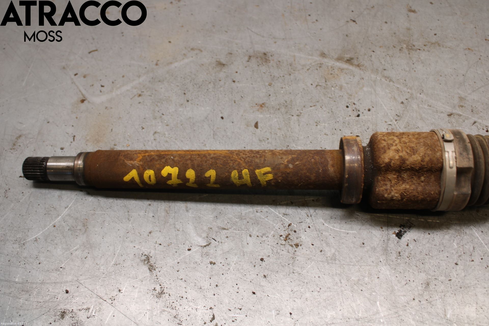 Ford TRANSIT/TOURNEO CONNECT 13-22 Drivaksel Foran Kompl Høyre