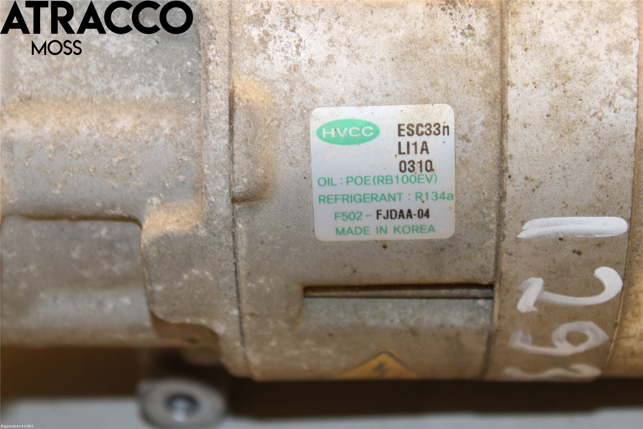 Kia SOUL 09- Varme Ac Kompressor