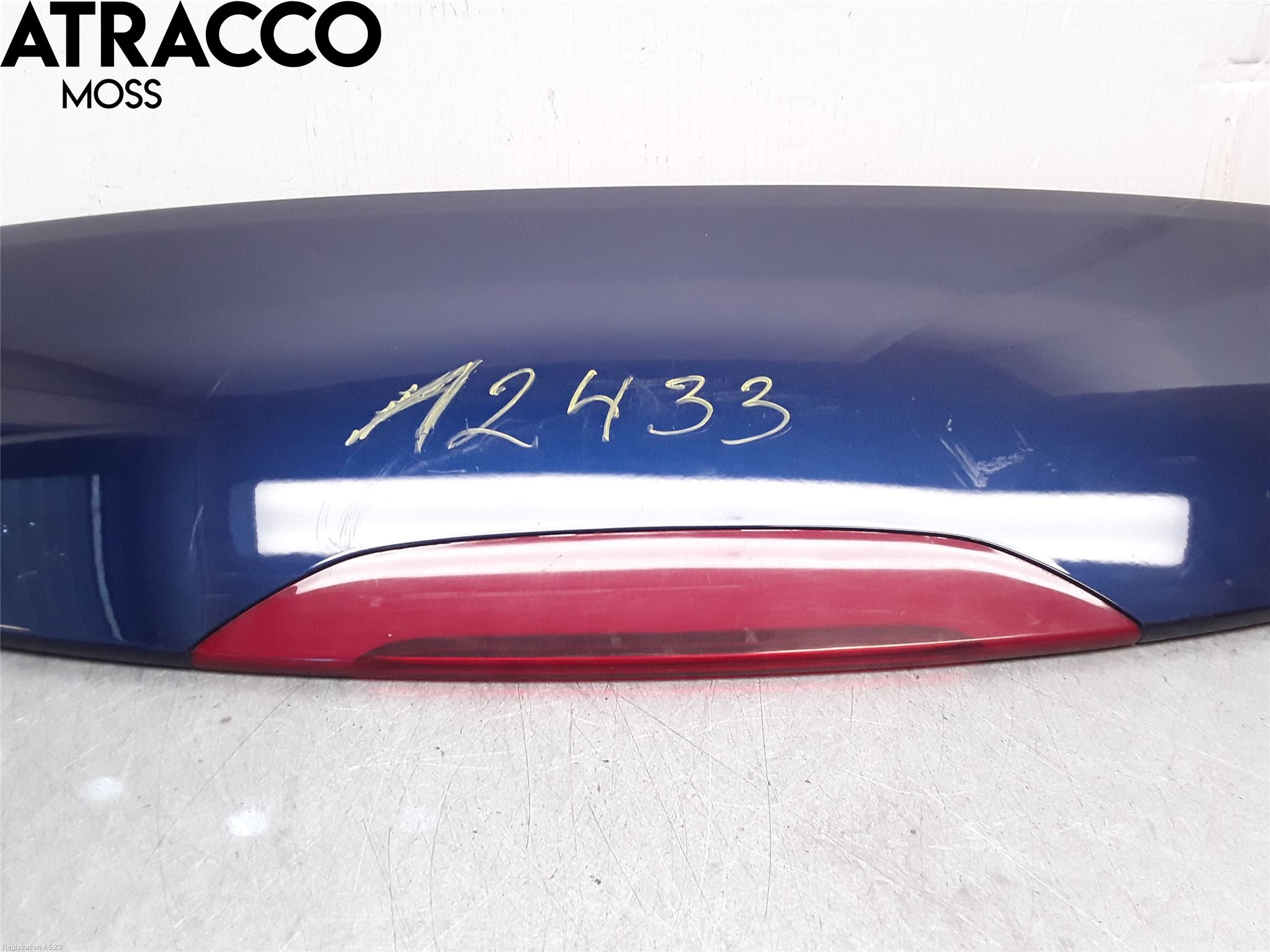 Volvo V60 11-13 Spoiler Bakluke