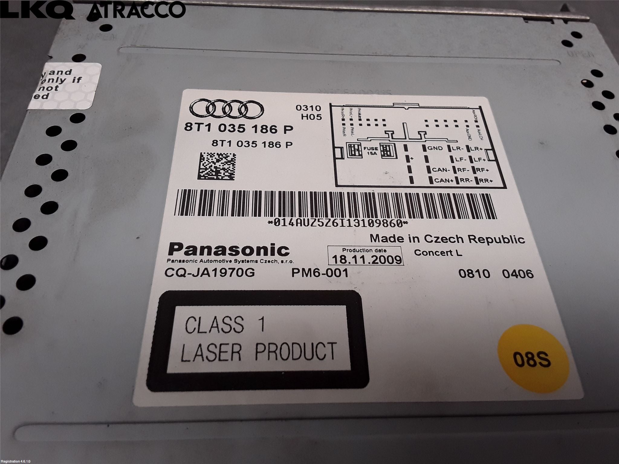 Audi Q5 09-16 Stereo Radio