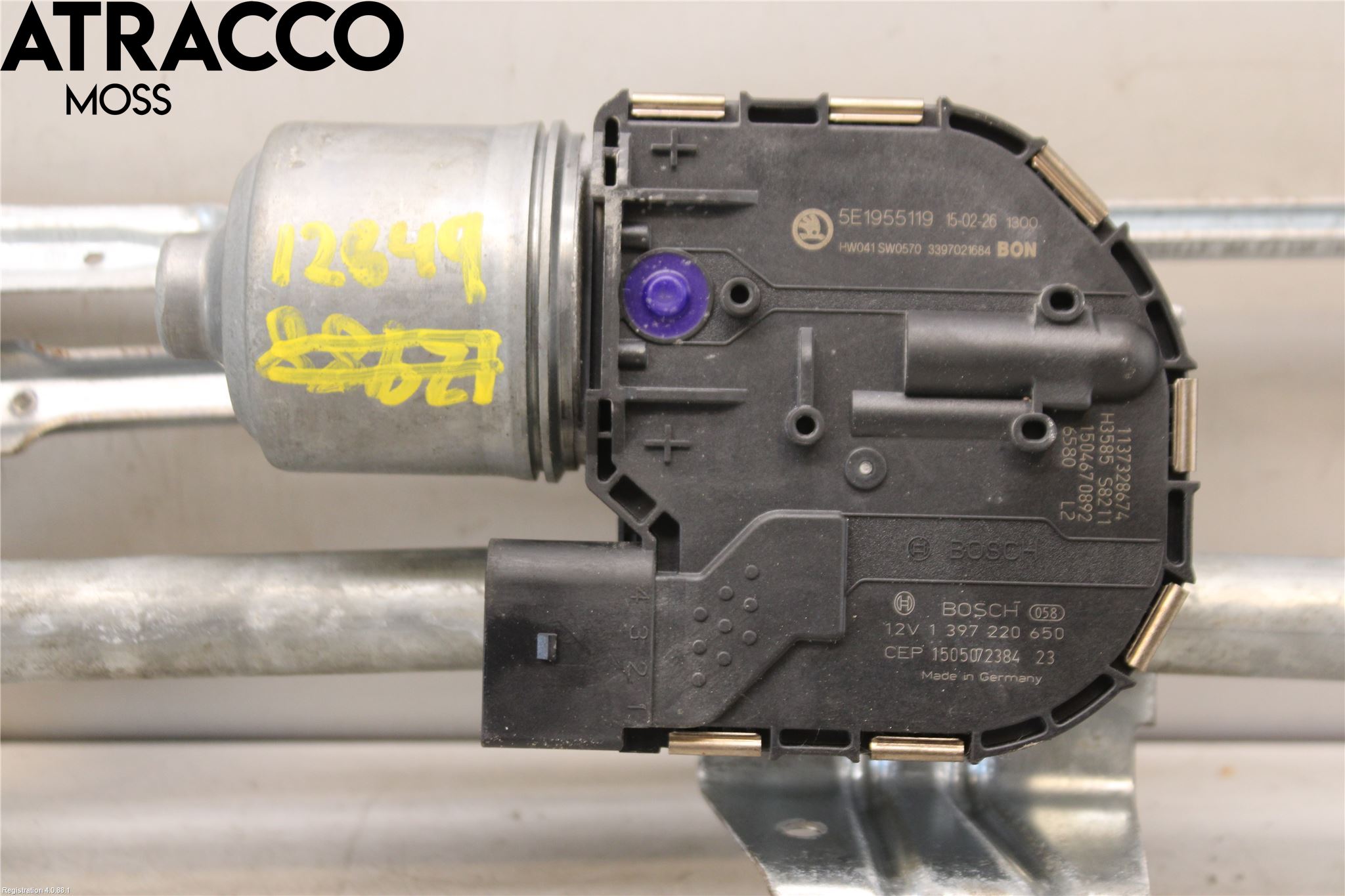 Skoda OCTAVIA (5E) 13-20 Viskermotor Frontrute