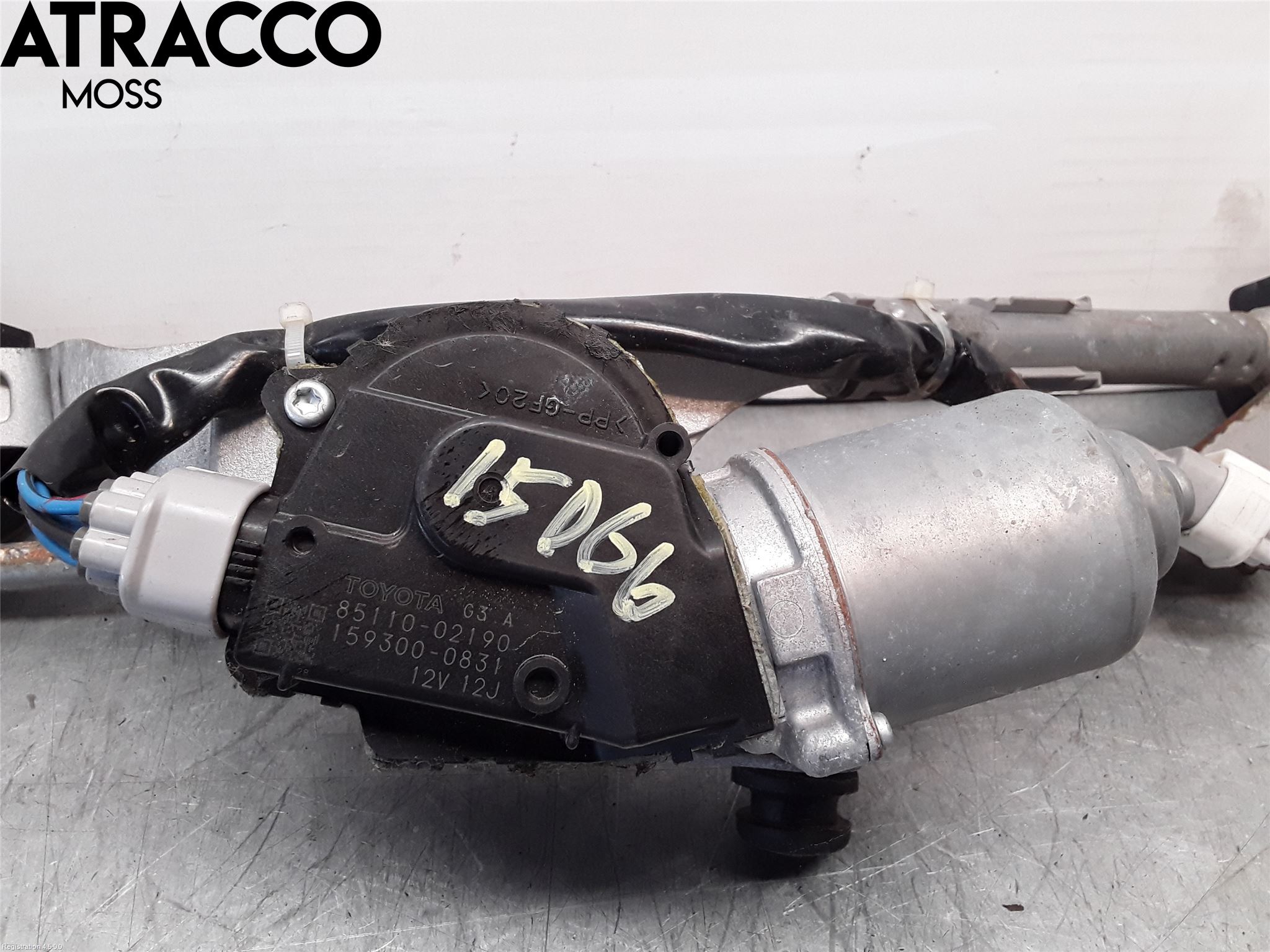 Toyota AURIS 10-12 Viskermotor Frontrute